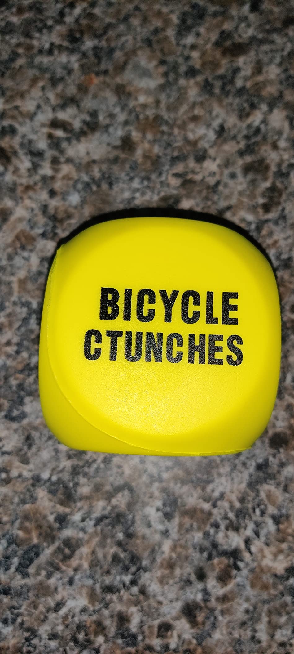 TidyFriend Exercise Dice – 6 Sided Foam Workout Dice for Teens & Adults, Fun Fitness Equipment for Solo or Group Classes, Home Gym Use – Great Workout Equipment & Gifts for Gym Lovers (Yellow) - Customer Photo 2