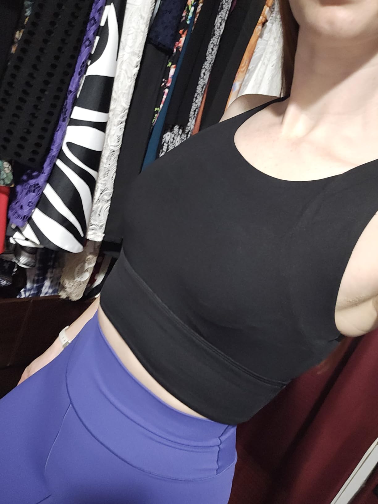 Sunzel Womens Workout Leggings with High Waist Tummy Control Customer Review Sunzel Womens Workout Leggings with High Waist Tummy Control - Customer Photo 3