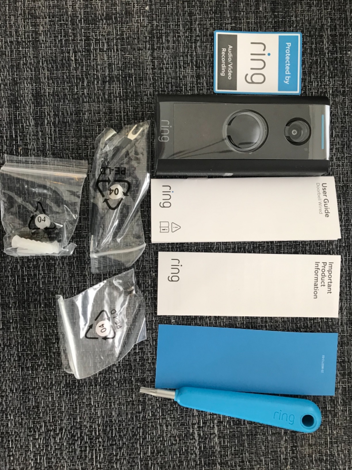 Ring Video Doorbell Wired (newest model), Use Two-Way Talk, advanced motion detection, HD camera and real-time alerts to monitor your front door (wiring required) - Customer Photo 2