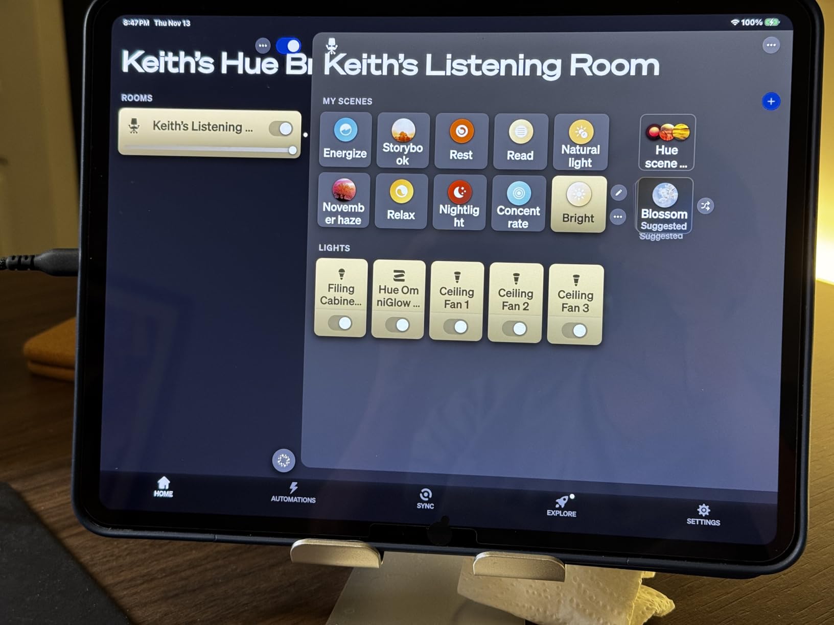 Philips Hue A19 LED Smart Light Bulb - White and Color Ambiance - 60W Indoor Light Bulb - Control with Hue App - Works with Alexa, Google Assistant and Apple Homekit - 3 Pack Customer Review Philips Hue A19 LED Smart Light Bulb - White and Color Ambiance - 60W Indoor Light Bulb - Control with Hue App - Works with Alexa, Google Assistant and Apple Homekit - 3 Pack - Customer Photo 2