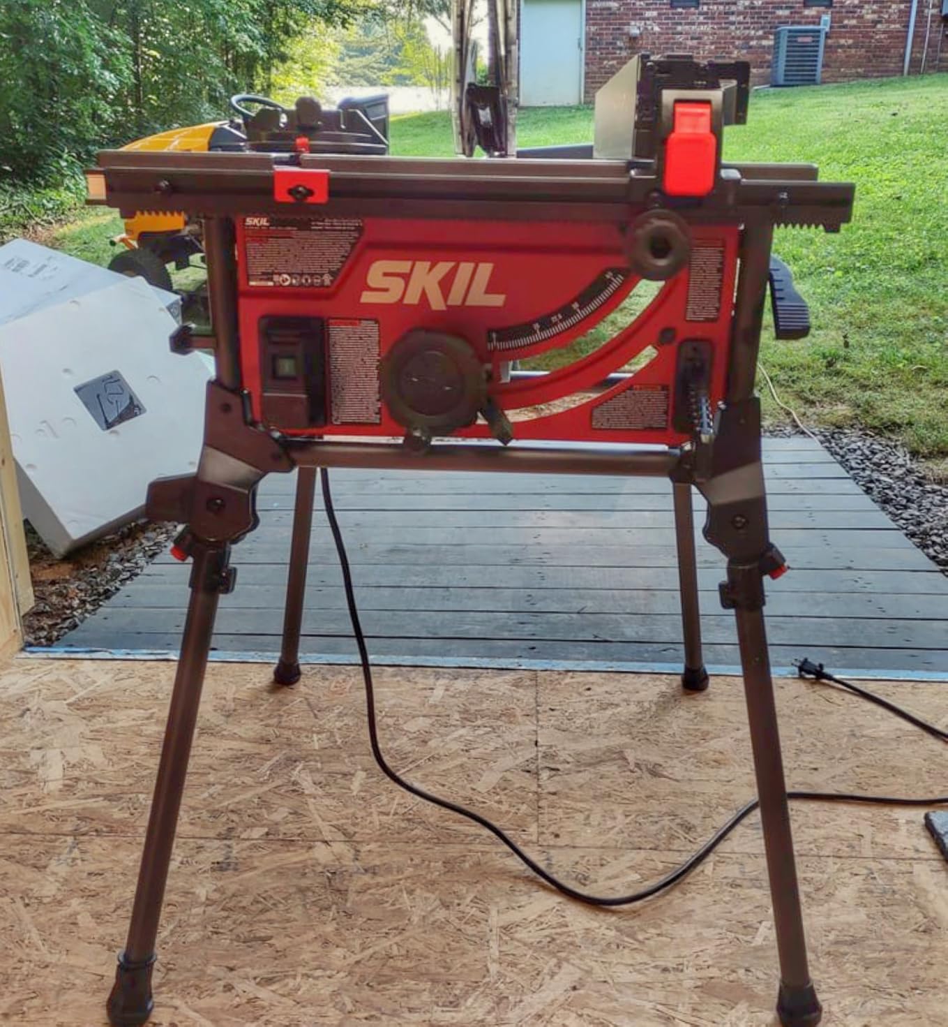 SKIL 15 Amp 10 Inch Portable Jobsite Table Saw with Folding Stand- TS6307-00 Customer Review SKIL 15 Amp 10 Inch Portable Jobsite Table Saw with Folding Stand- TS6307-00 - Customer Photo 1