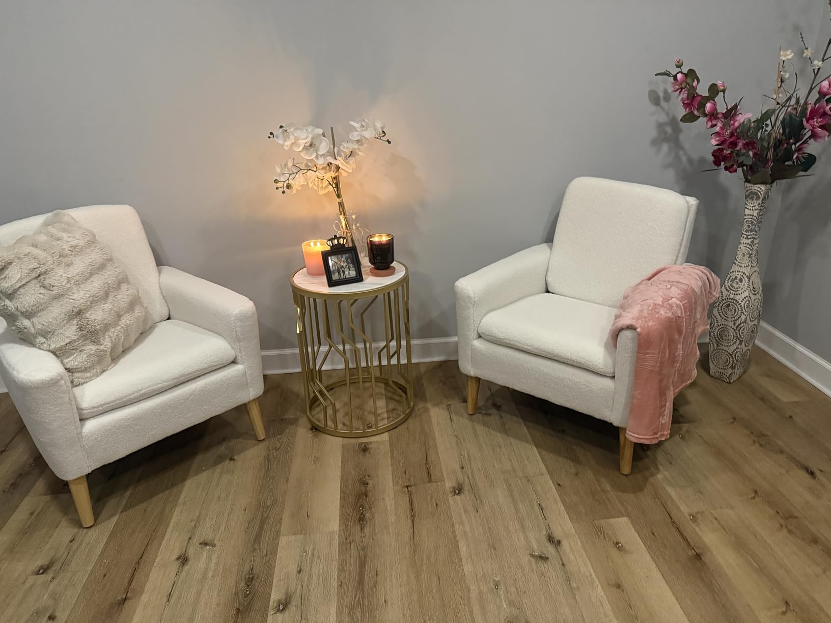 BEDELITE Fleece Blanket Black Throw Blankets for Couch & Bed, Luxury Plush Cozy Fuzzy Blanket 50x60 inches, Super Soft Warm Lightweight Throw Blanket for Travel Camping - Customer Photo 1