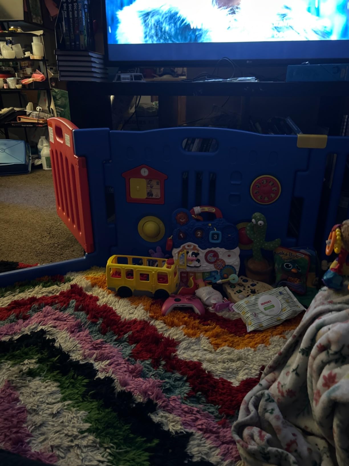 Kidzone Grey - White Baby Interactive Playpen 8 Panel Safety Gate Children Play Center Child Activity Pen ASTM Certified Customer Review Kidzone Grey - White Baby Interactive Playpen 8 Panel Safety Gate Children Play Center Child Activity Pen ASTM Certified - Customer Photo 2