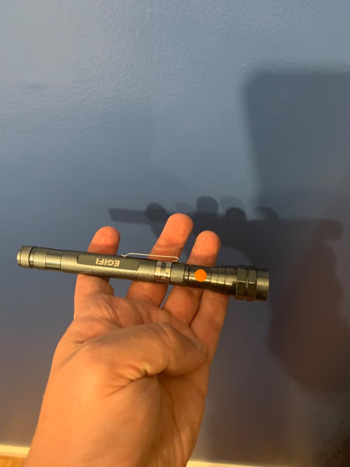 Gifts for Him, LED Magnetic Pickup Tools, Telescoping Magnetic Flashlight Pick Up Tool, Christmas Stocking Stuffers for Men Adults, Unique Cool Gifts for Men, Dad, Husband, Black - Customer Photo 1