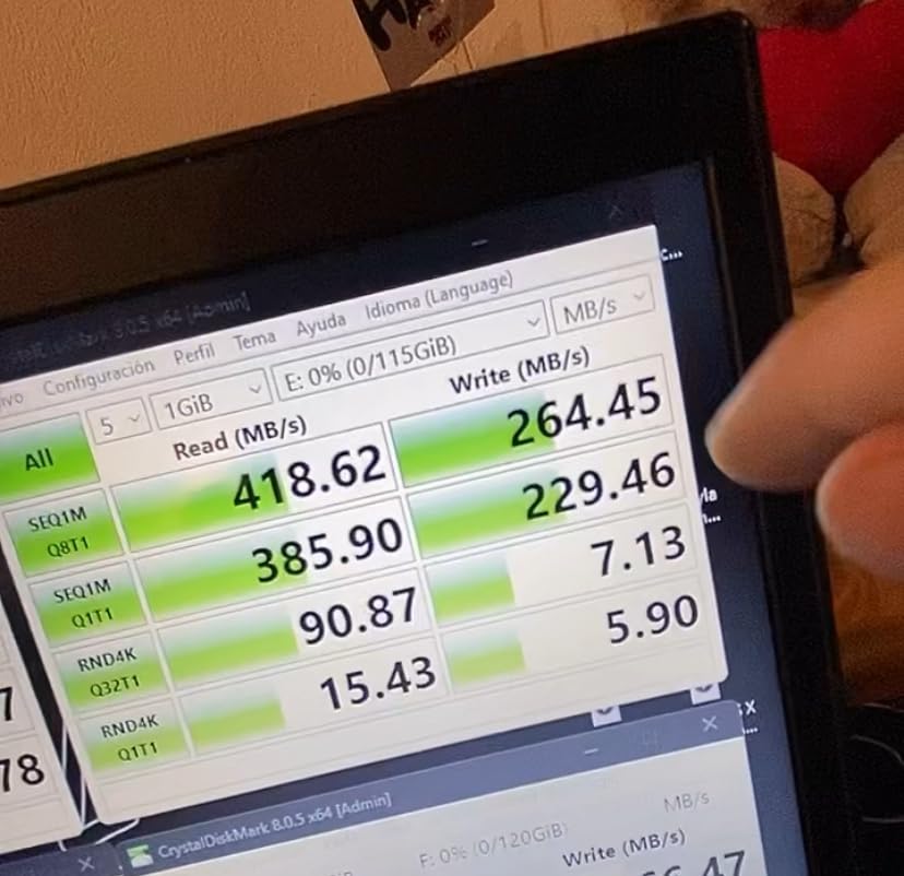 SanDisk 1TB Extreme PRO USB 3.2 Solid State Flash Drive - Up to 420MB/s, Durable Aluminum Metal Casting - SDCZ880-1T00-GAM46 Customer Review SanDisk 1TB Extreme PRO USB 3.2 Solid State Flash Drive - Up to 420MB/s, Durable Aluminum Metal Casting - SDCZ880-1T00-GAM46 - Customer Photo 2