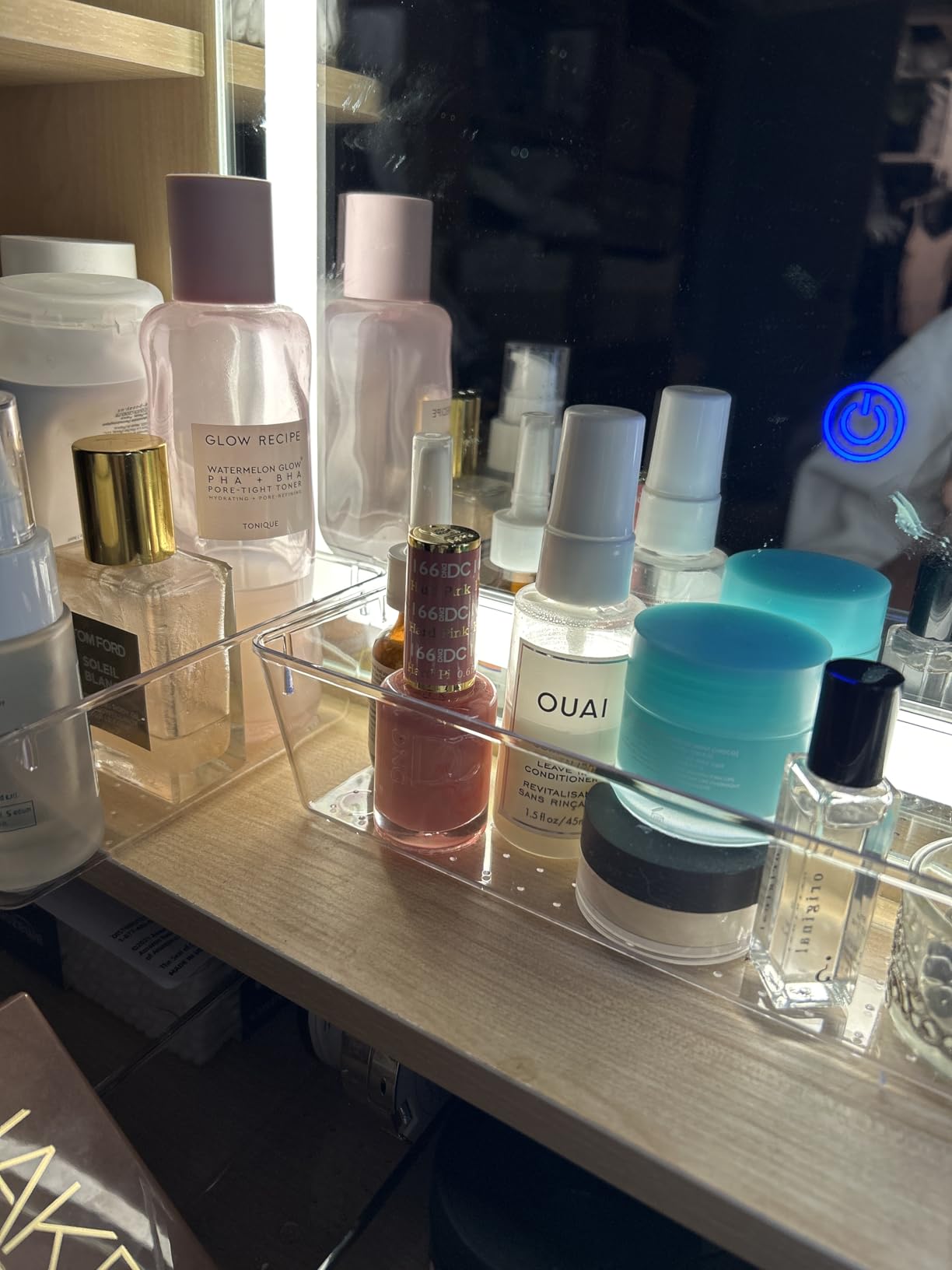 Vtopmart 25 PCS Clear Plastic Drawer Organizers Set, 4-Size Versatile Bathroom and Vanity Drawer Organizer Trays, Storage Bins for Makeup, Bedroom, Kitchen Gadgets Utensils and Office - Customer Photo 2