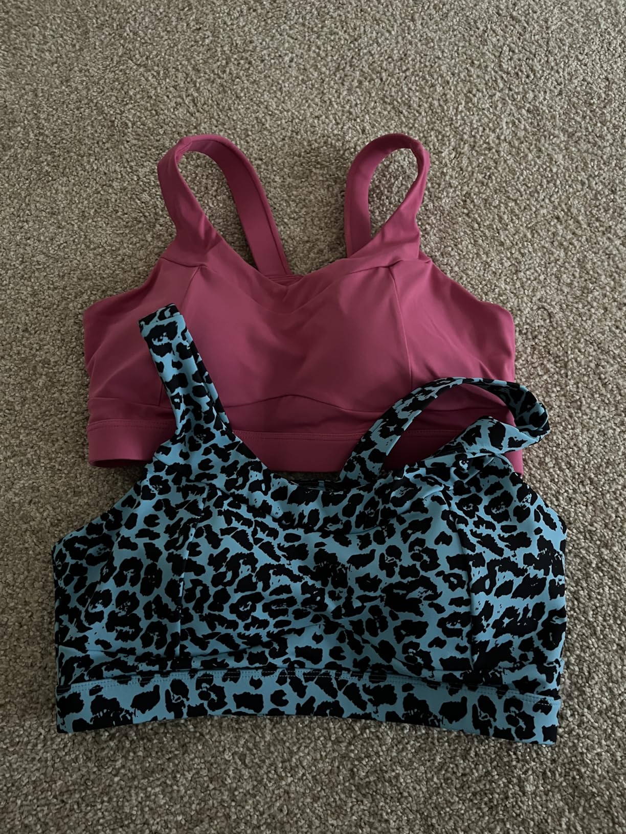 RUNNING GIRL High Impact Sports Bras for Women,Racerback Running Bra Workout Crop Tank Tops Longline Sports Bra Push up - Customer Photo 2