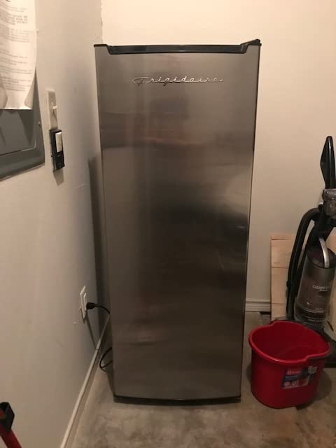 Frigidaire EFRF114-6COM Upright Freezer 1.1 cu ft Stainless Platinum Design Series, Silver - Customer Photo 2