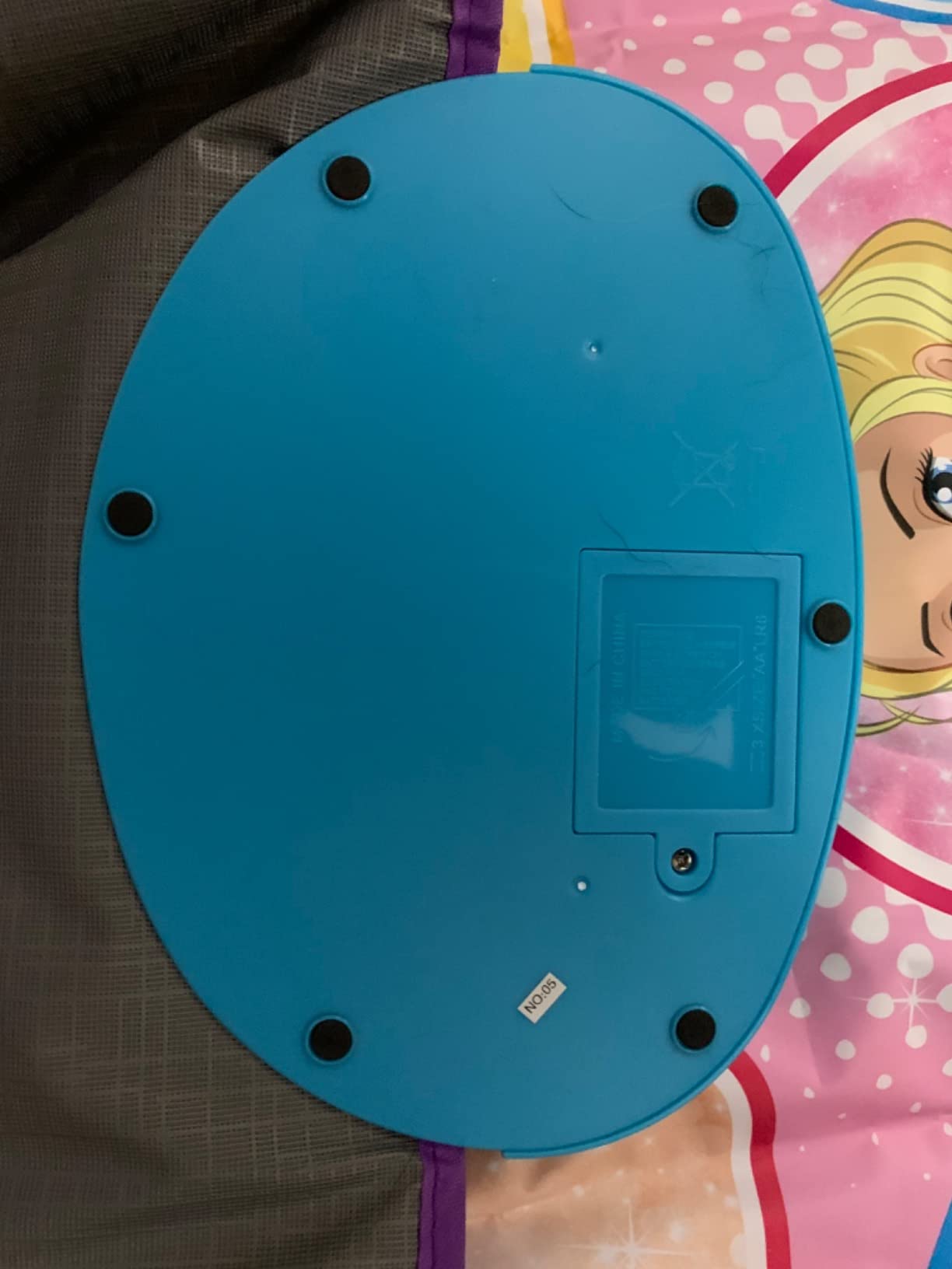 SUNLIN Dance Mat - Rhythm Step Play Mat - Dance Game Toy Pad with LED Lights, Gift for Kids Girls 3-12, Adjustable Volume, Built-in Music, 3 Challenge Levels - Customer Photo 2