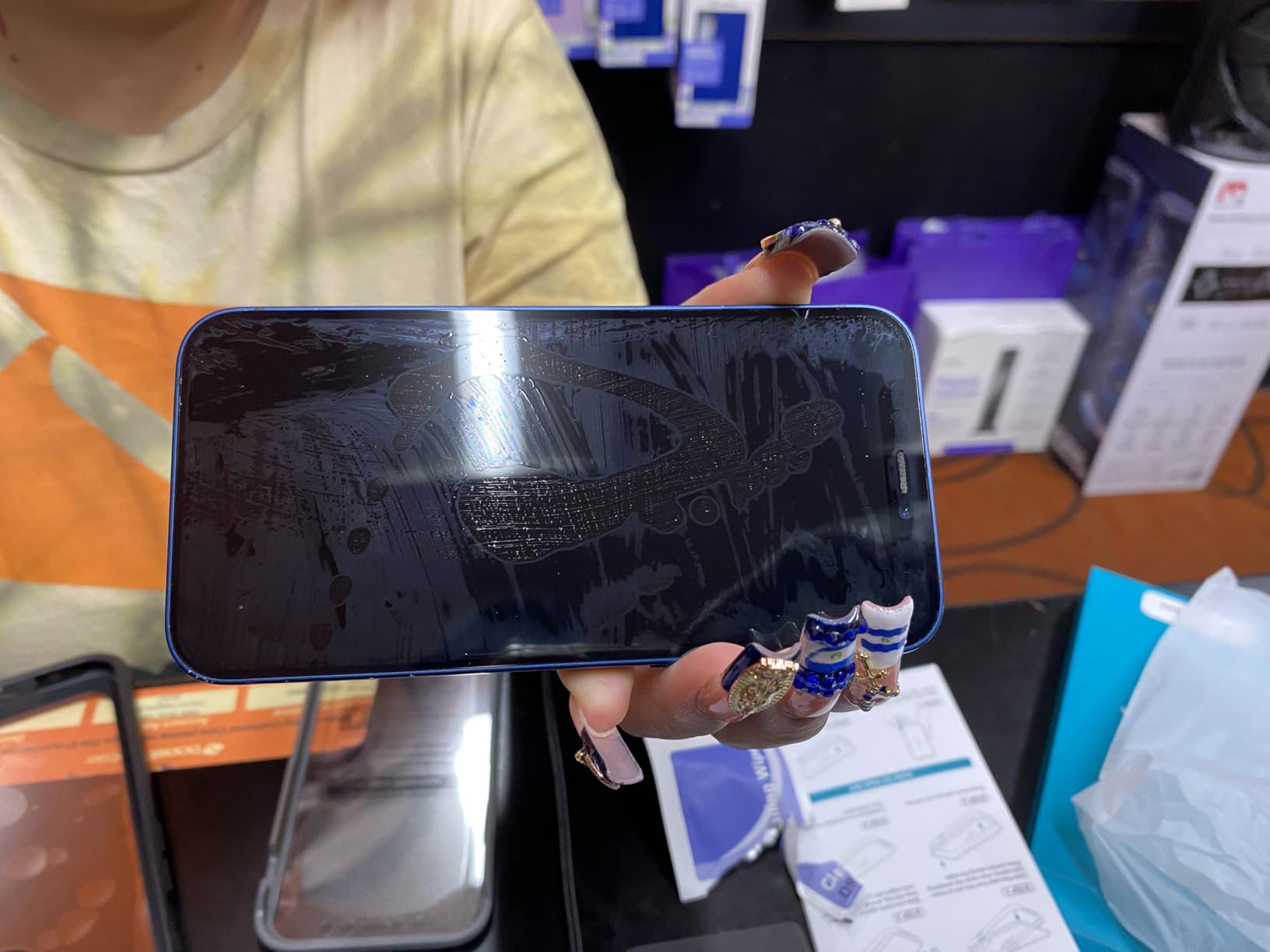 Apple iPhone 12 Mini, 128GB, Black - Unlocked (Renewed) Customer Review Apple iPhone 12 Mini, 128GB, Black - Unlocked (Renewed) - Customer Photo 4