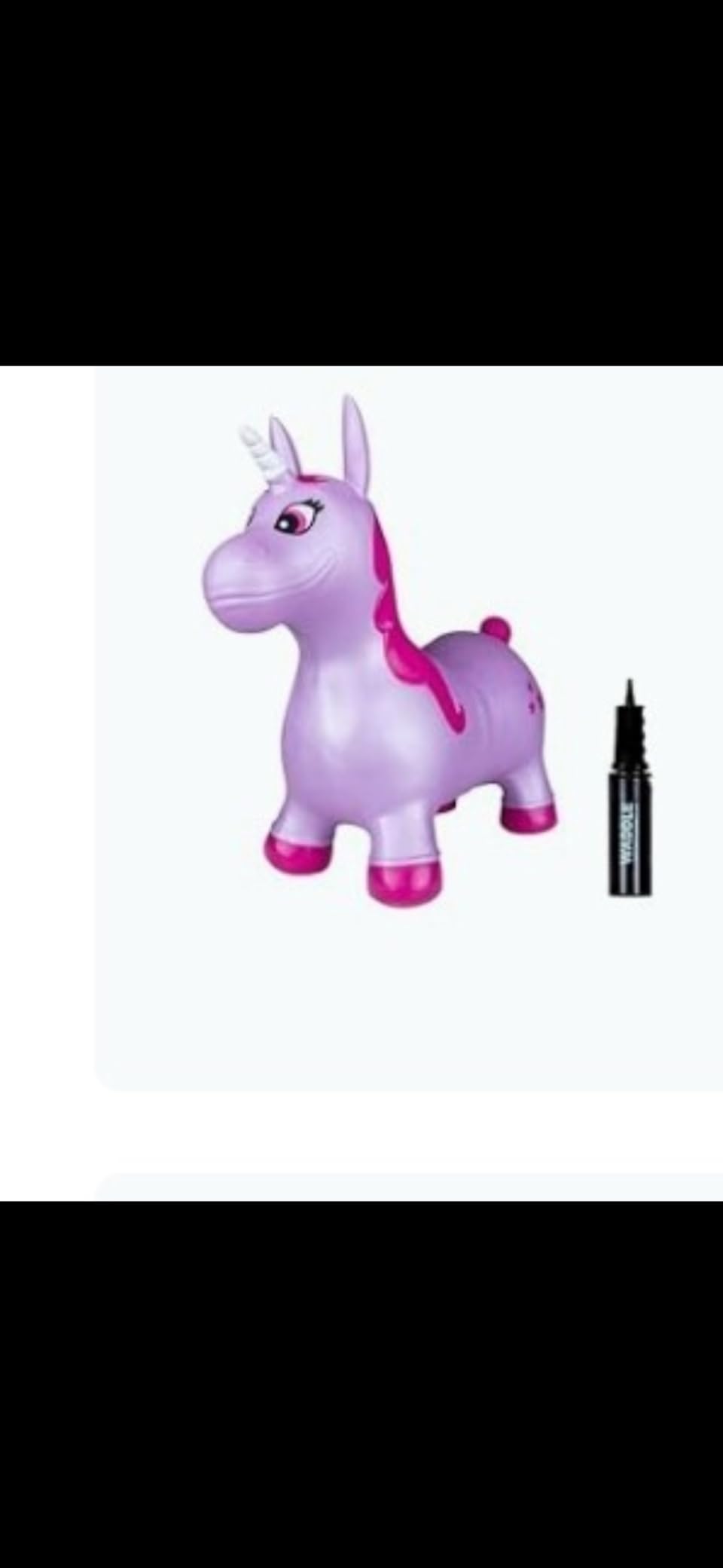 Waddle Bouncy Animal Hopper - Inflatable Hopping Animals, Indoors and Outdoors Toys, Kids, Toddler Toys, Pump Included, Riding Toys for Boys and Girls Ages 2 Years and Up - Customer Photo 1