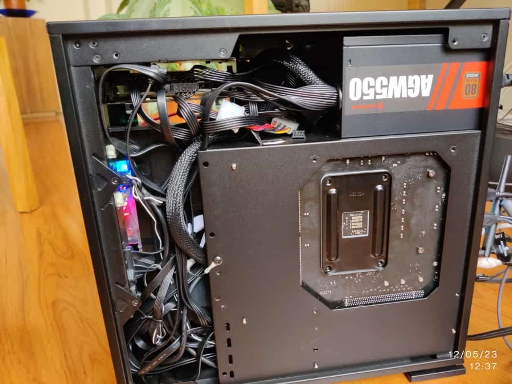 ARESGAME Power Supply 600W 80+ Bronze Certified PSU (AGW600) - Customer Photo 3