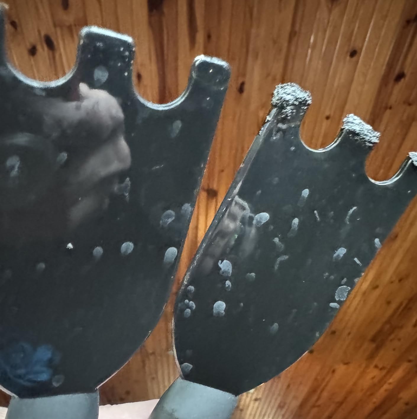 IMPRESA [2 Pack] Spatula and Scraper for George Foreman Indoor Grill – Heat Resistant Cleaner Tool with Ergonomic Handle for Panini Press - Customer Photo 1