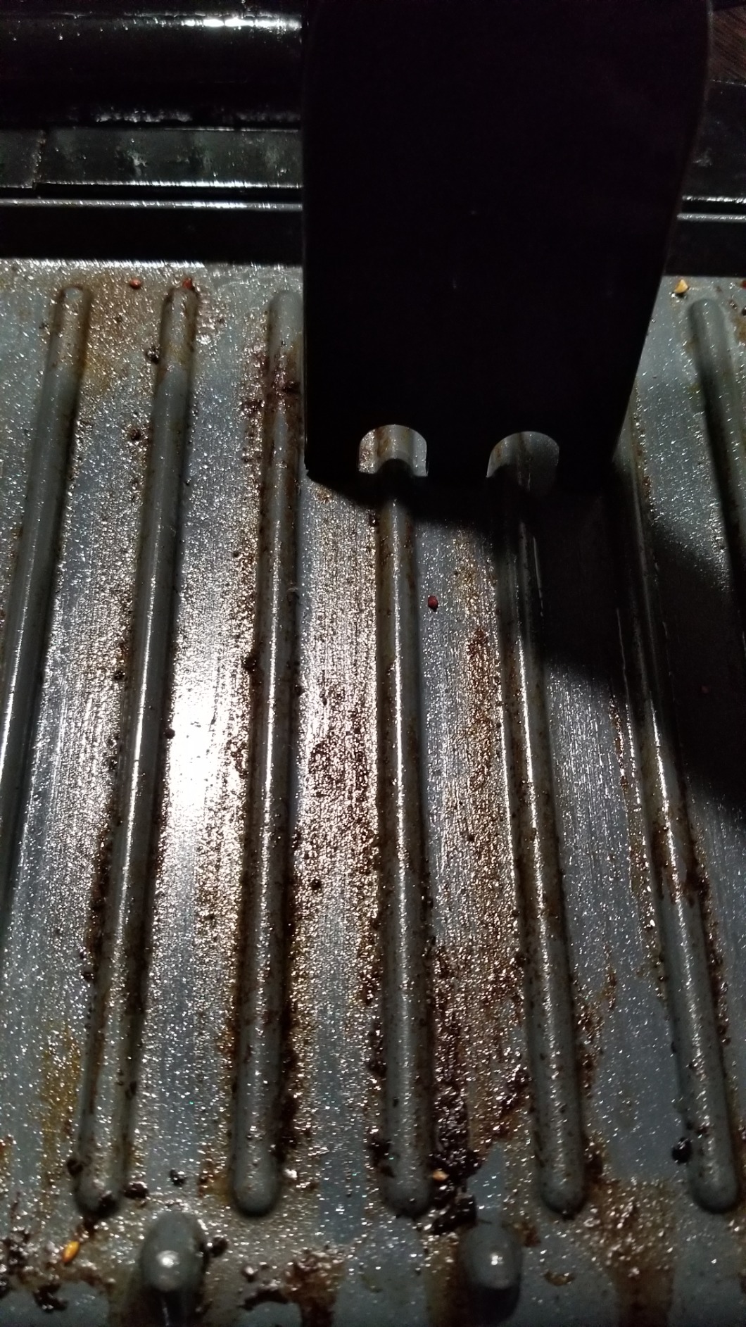 IMPRESA [2 Pack] Spatula and Scraper for George Foreman Indoor Grill – Heat Resistant Cleaner Tool with Ergonomic Handle for Panini Press - Customer Photo 2