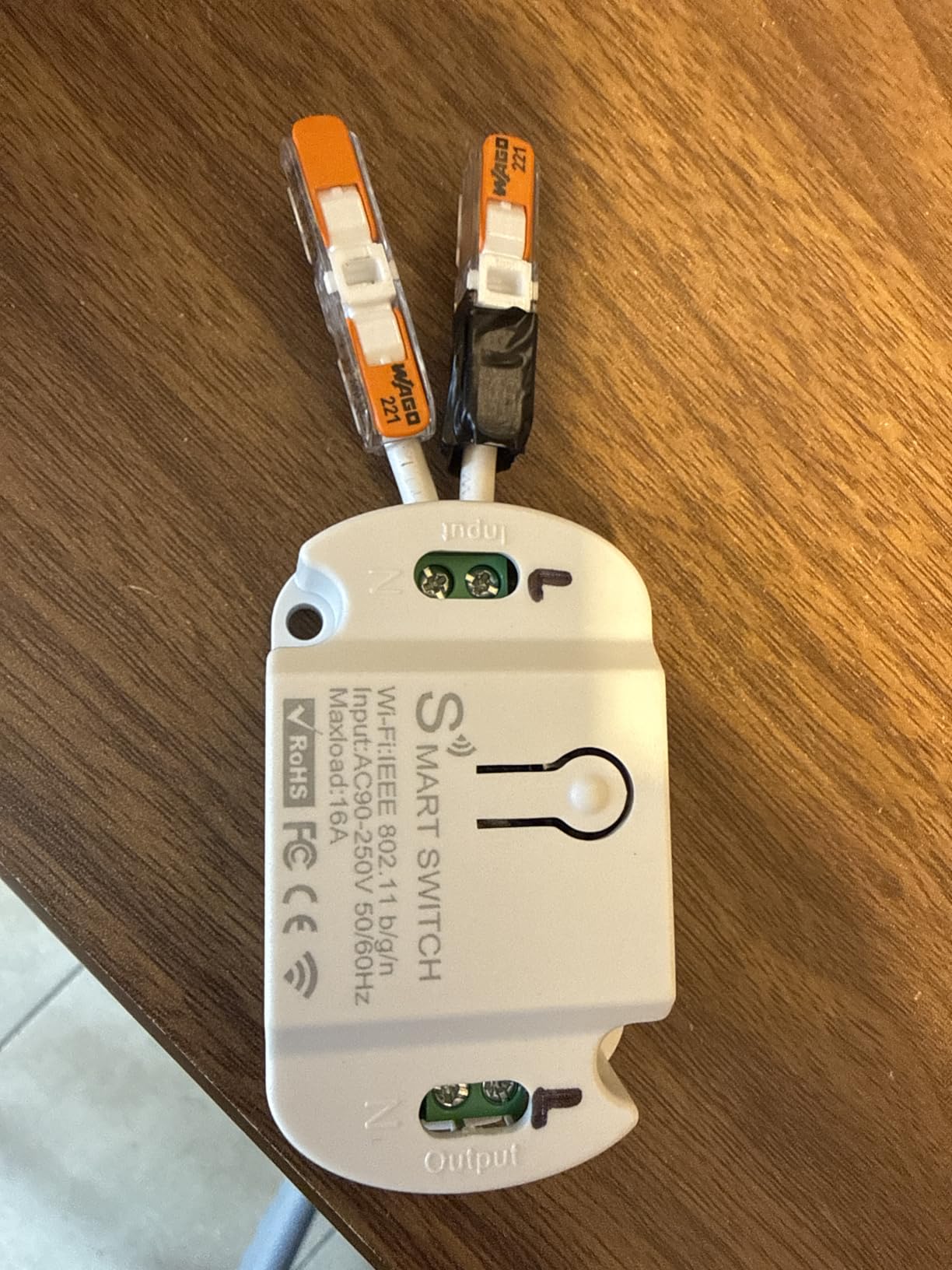 10A Basic Wi-Fi Wireless Smart Switch for Smart Home Smart Life APP Compatible with Alexa & Google Home Assistant No Hub Required Support DIY Module (3 pcs) - Customer Photo 1