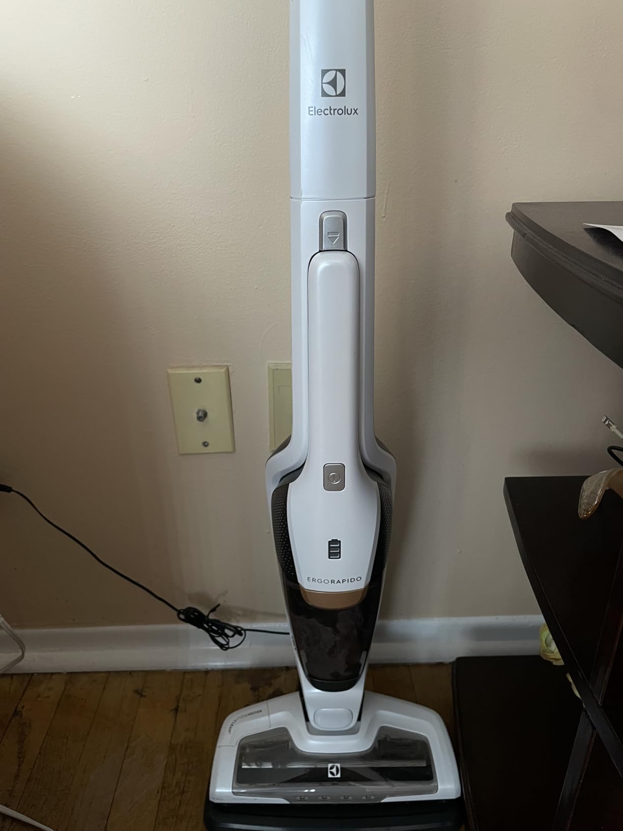 Electrolux Ergorapido Pet Cordless 2-in-1 Vacuum Cleaner with Motorized Pet Nozzle for Easy Pet Hair Removal, 48-Minute Run Time, 2 Power Modes, Chili Red Customer Review Electrolux Ergorapido Pet Cordless 2-in-1 Vacuum Cleaner with Motorized Pet Nozzle for Easy Pet Hair Removal, 48-Minute Run Time, 2 Power Modes, Chili Red - Customer Photo 2