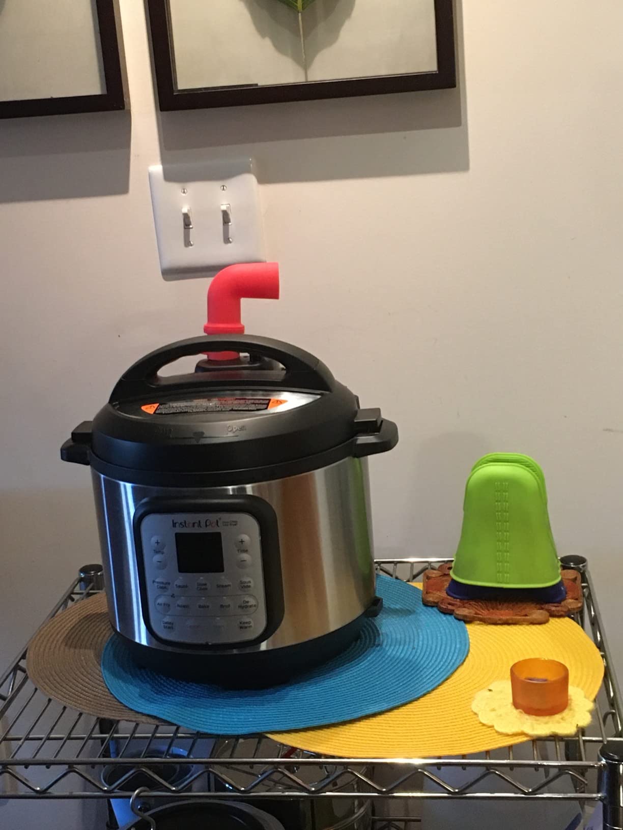 Instant Pot Duo Crisp 11-in-1 Air Fryer and Electric Pressure Cooker Combo with Multicooker Lids that Air Fries, Steams, Slow Cooks, Sautés, Dehydrates, & More, Free App With Over 800 Recipes, 6 Quart - Customer Photo 1