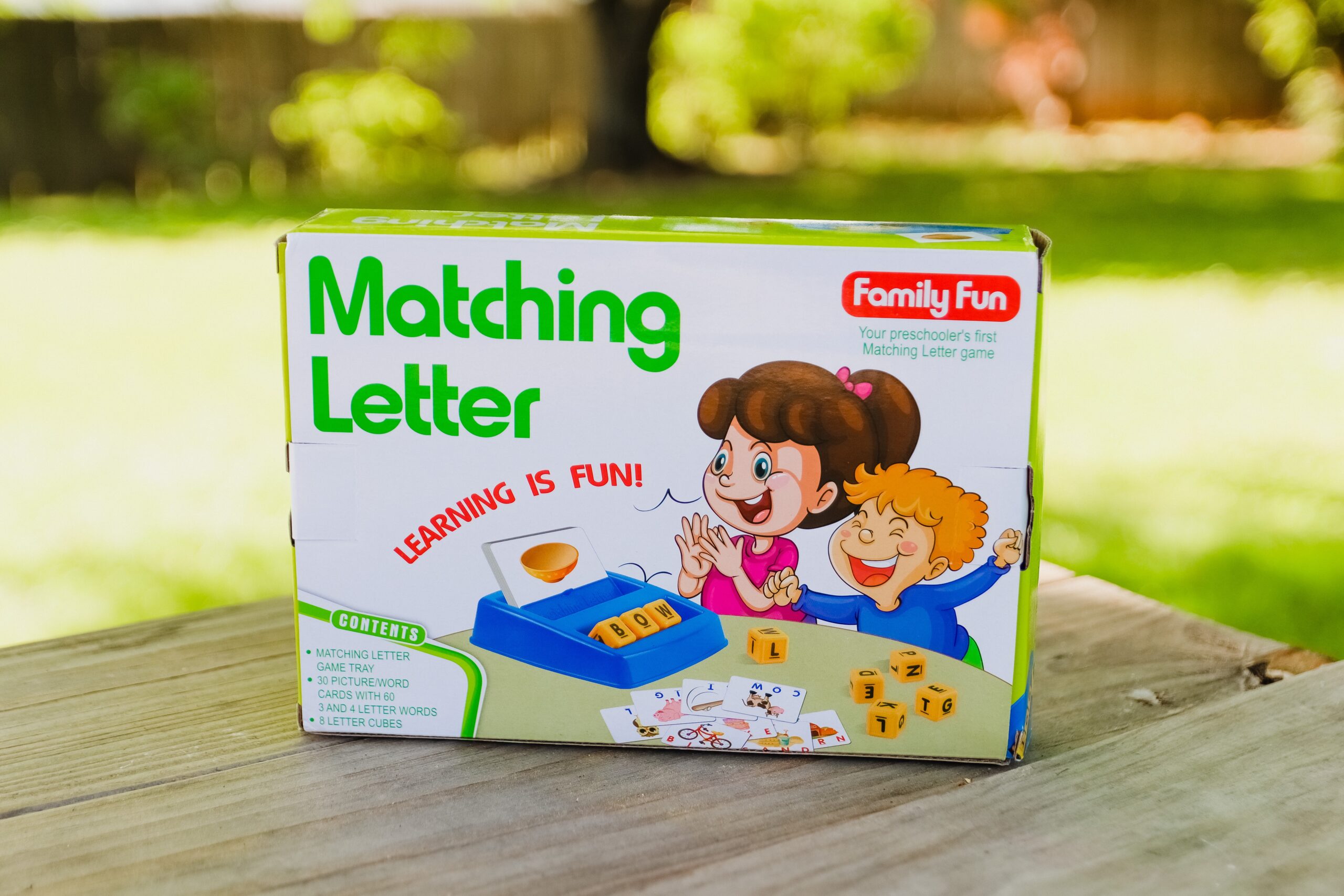 Educational Toys for 3 4 5 Year Old Boys Gift, Matching Letter Game Preschool ABC Learning Toys for Kids Ages 4-8 Years, Christmas Birthday Gifts for 3-6 Year Old Boys Toddler Toys Age 2-4 - Customer Photo 1
