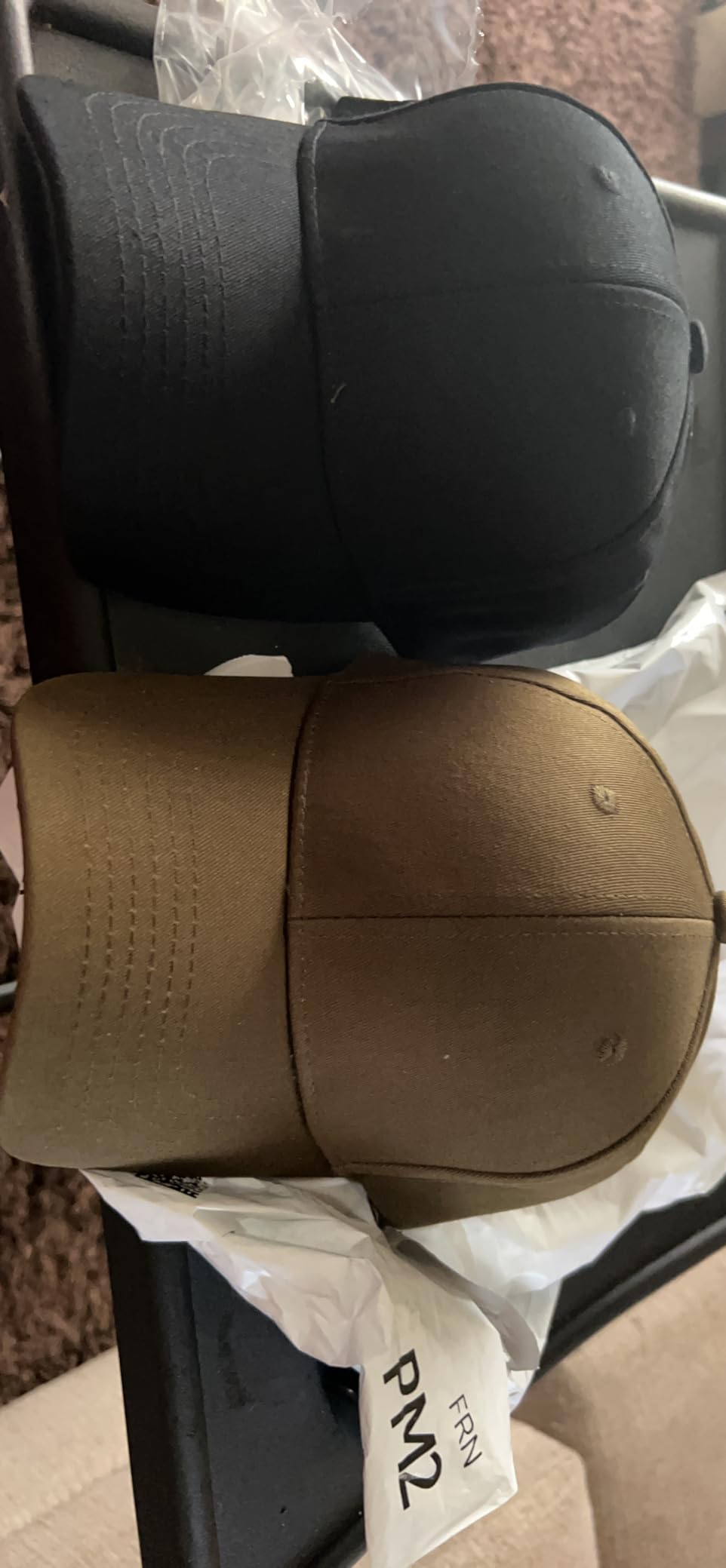 PFFY 2 Packs Baseball Cap Golf Dad Hat for Men and Women Customer Review PFFY 2 Packs Baseball Cap Golf Dad Hat for Men and Women - Customer Photo 2