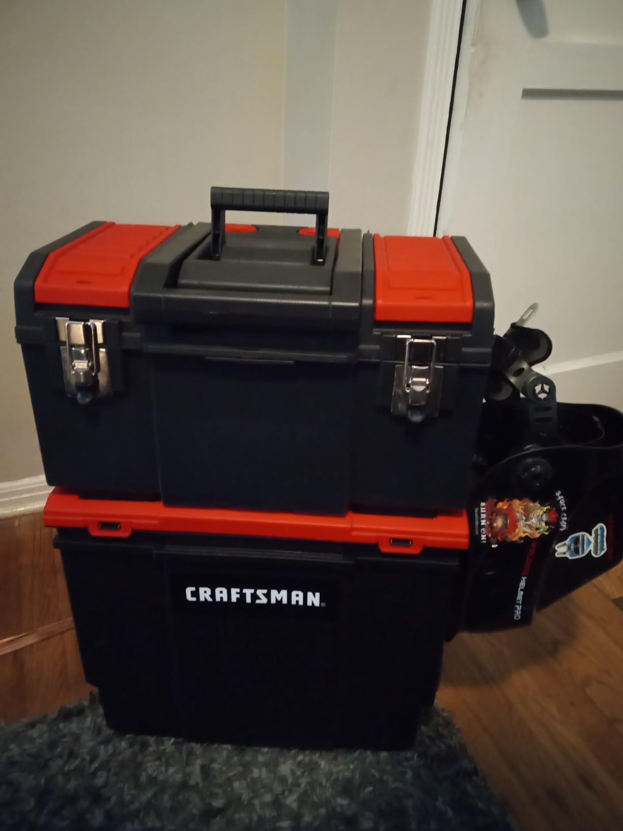 CRAFTSMAN 29-in. Rolling Tool Box with Wheels, Black, Plastic, Lockable (CMST24800) Customer Review CRAFTSMAN 29-in. Rolling Tool Box with Wheels, Black, Plastic, Lockable (CMST24800) - Customer Photo 2