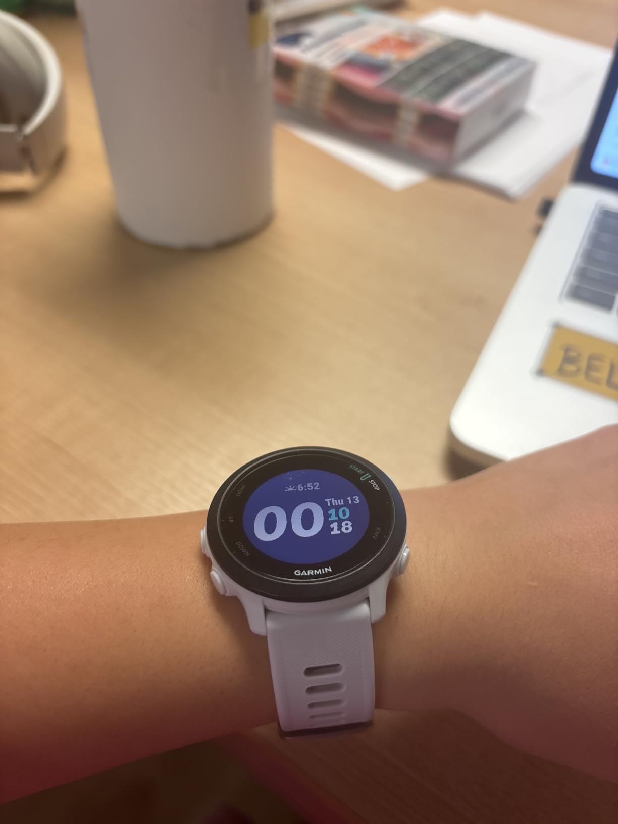 Garmin Forerunner 55, GPS Running Watch with Daily Suggested Workouts, Up to 2 Weeks of Battery Life, Black - 010-02562-00 Customer Review Garmin Forerunner 55, GPS Running Watch with Daily Suggested Workouts, Up to 2 Weeks of Battery Life, Black - 010-02562-00 - Customer Photo 2