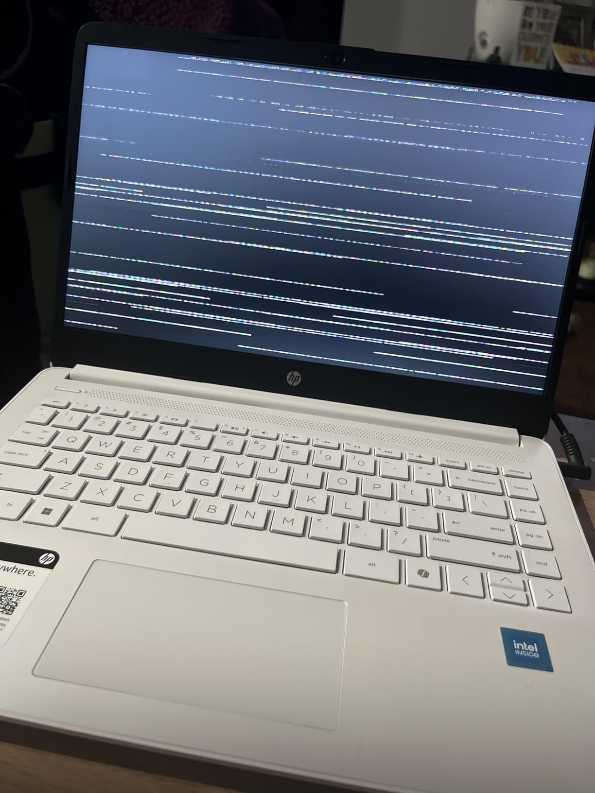 HP 14 Laptop, Intel Celeron N4020, 4 GB RAM, 64 GB Storage, 14-inch Micro-edge HD Display, Windows 11 Home, Thin & Portable, 4K Graphics, One Year of Microsoft 365 (14-dq0040nr, Snowflake White) - Customer Photo 3
