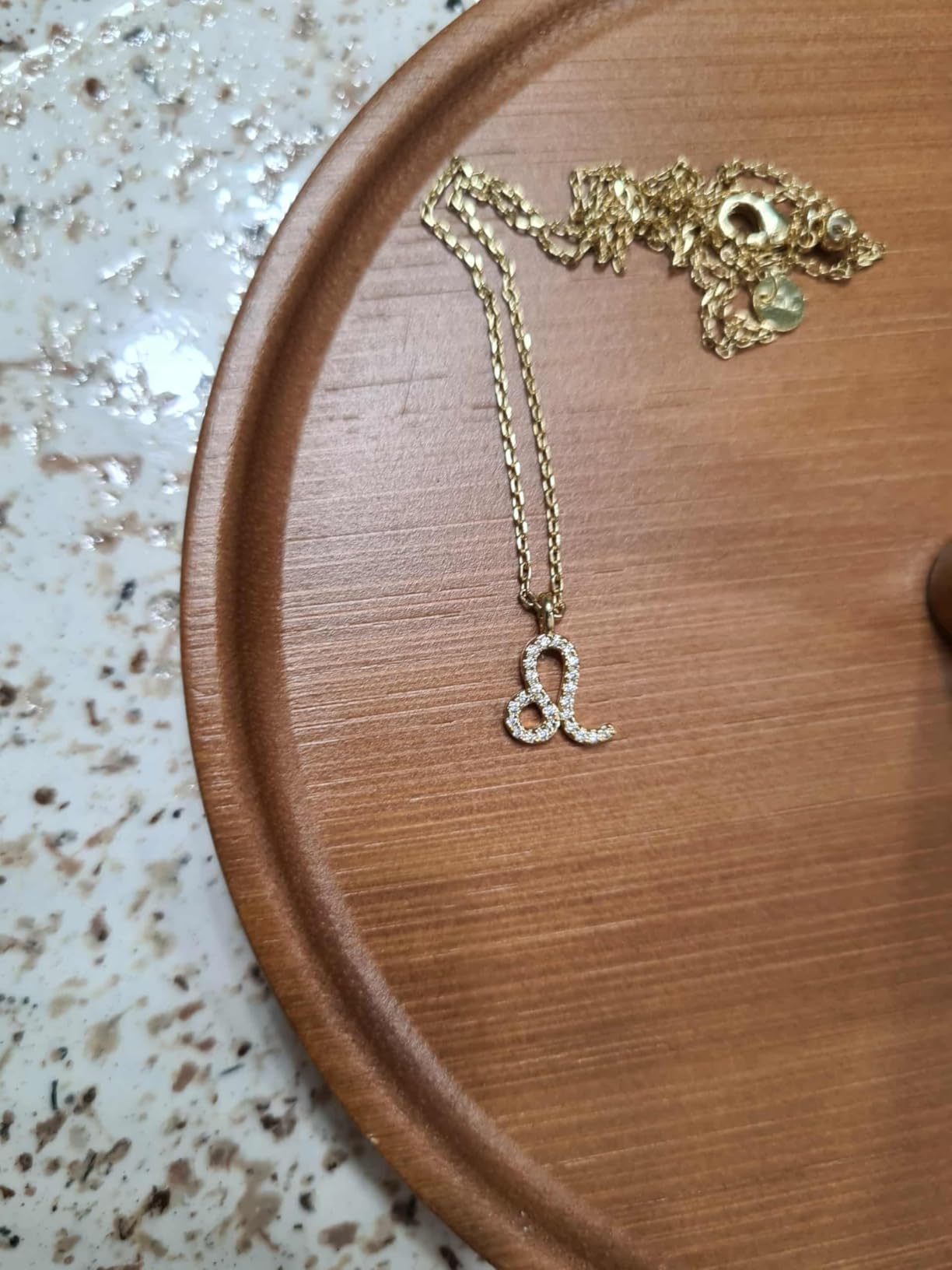 PAVOI 14K Gold Plated Cubic Zirconia Astrology Necklaces for Women - Zodiac Pendant Jewelry Gifts - Zodiac Sign Pendant Necklaces - Customer Photo 1