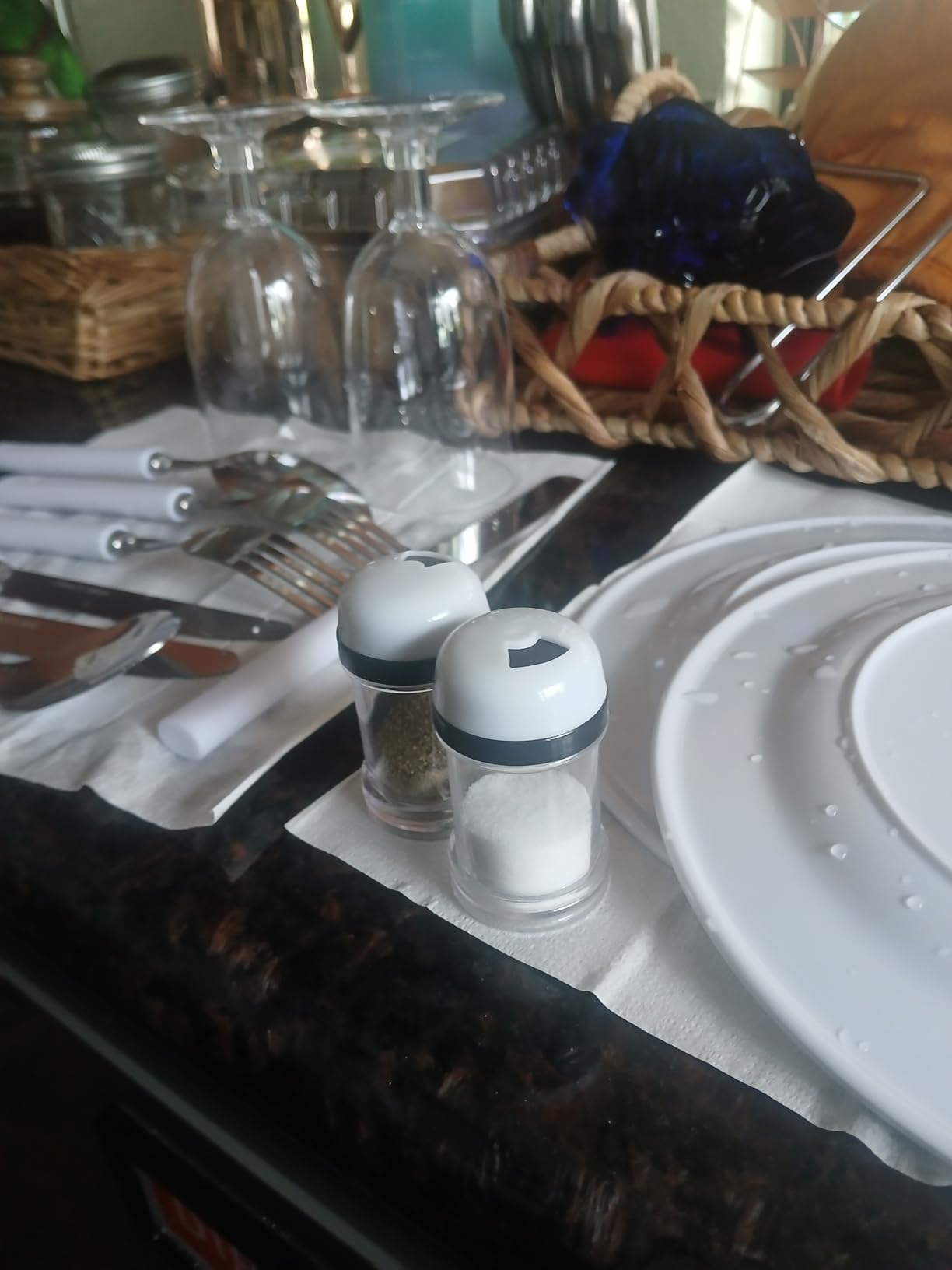 Picnic Backpack & Accessories - Picnic Set for 2 Person with 2 Insulated Cooler Compartment, Lightweight Blanket and Cutlery Set, Perfect for Wedding Gifts for Couples and Bridal Shower Gifts - Customer Photo 2