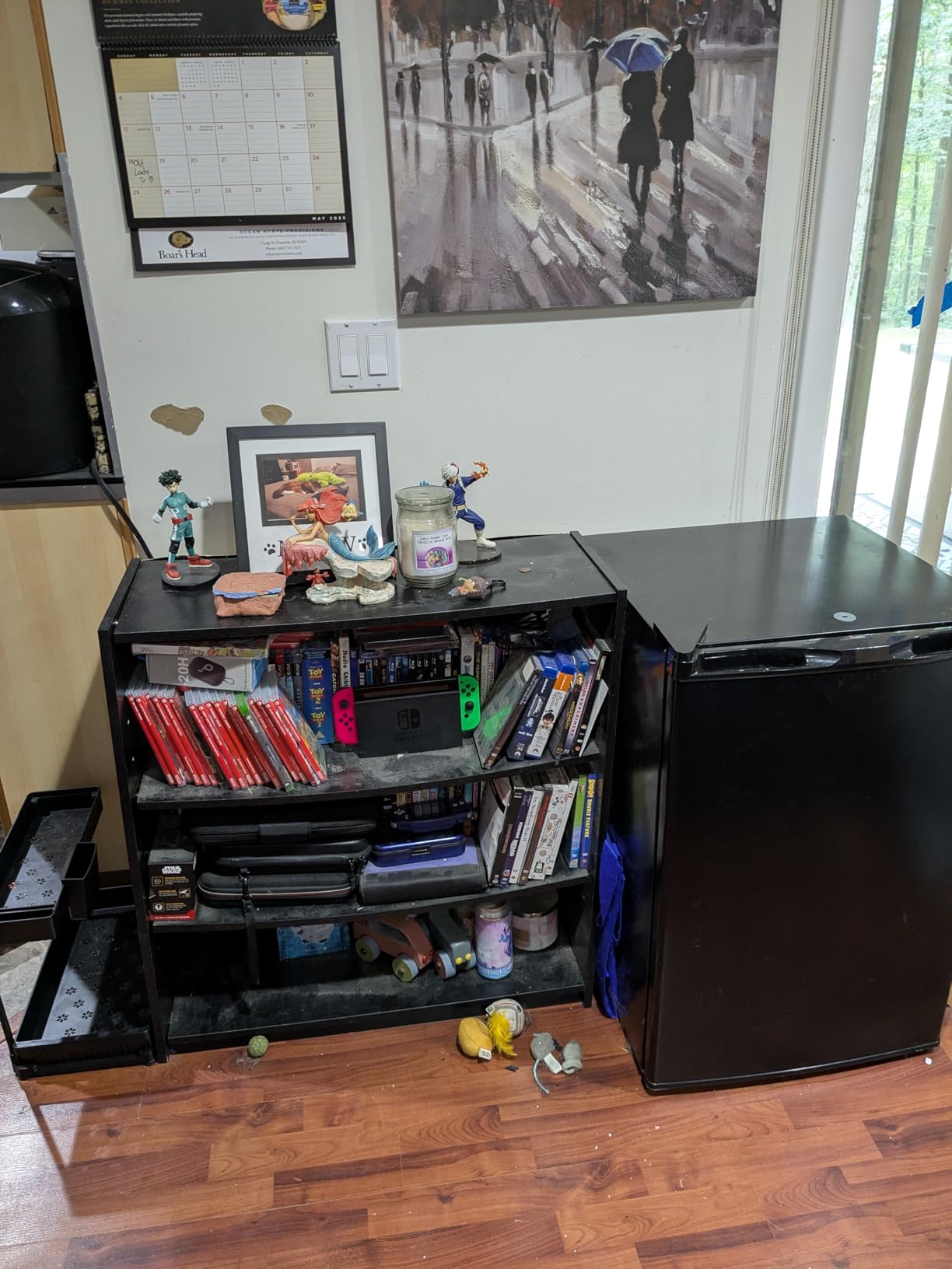 WLIVE Fabric Dresser for Bedroom, Tall Dresser with 8 Drawers, Storage Tower with Fabric Bins, Double Dressers, Chest of Drawers for Closet, Living Room, Hallway, Charcoal Black - Customer Photo 1