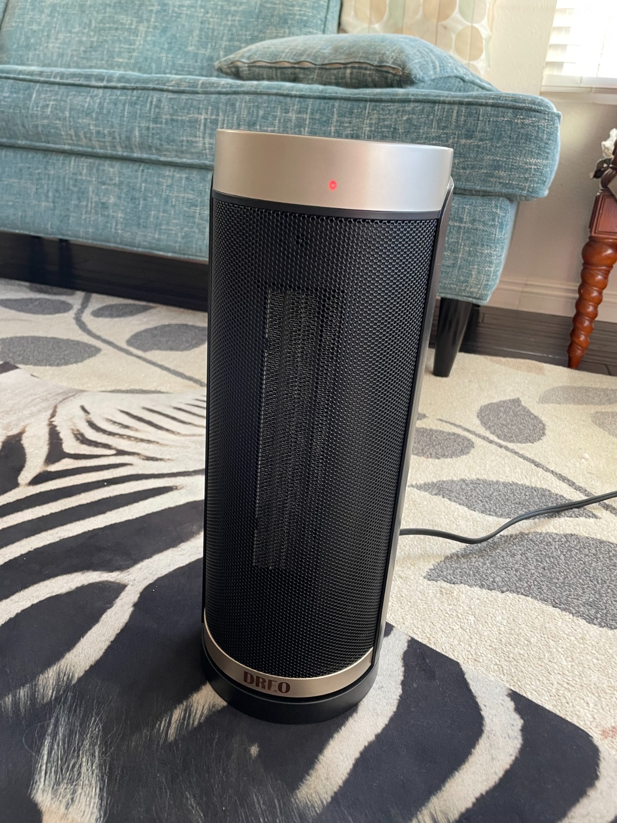 Dreo Space Heater, 1500W Electric Heaters for Indoor Use with Thermostat, 70° Oscillation, 8 Safety Protections, 5 Modes, Remote, 12H Timer, Quiet Portable Heater for Office, Bedroom, Large Room - Customer Photo 2