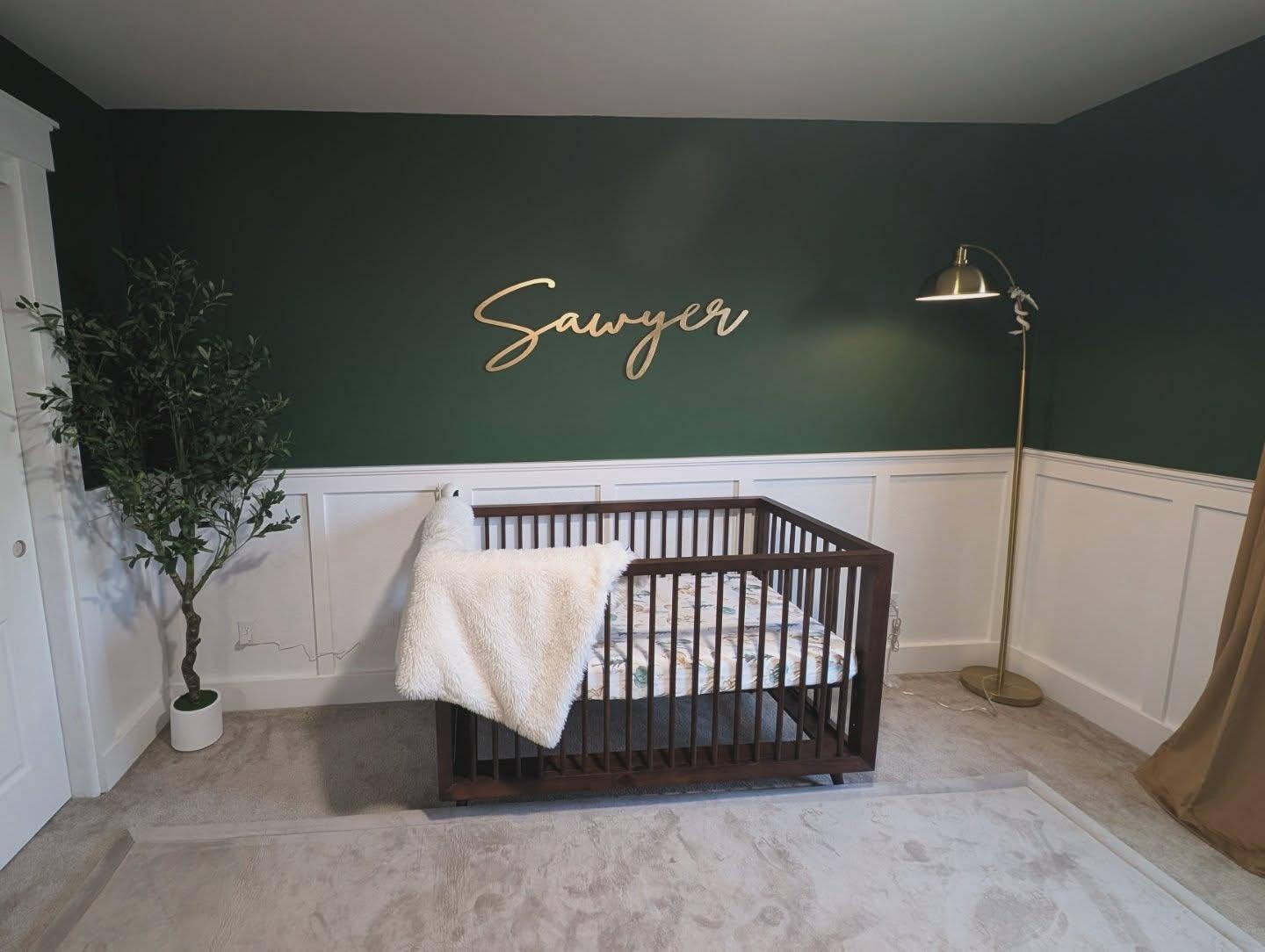 dadada Baby Soho 3 in 1 Convertible Wooden Crib to Toddler Bed - Made in Italy, GREENGUARD Gold Certified, Baby-Safe Finish, Sustainable Beech Wood, Modern Design, 3 Adjustable Heights (Natural) - Customer Photo 1