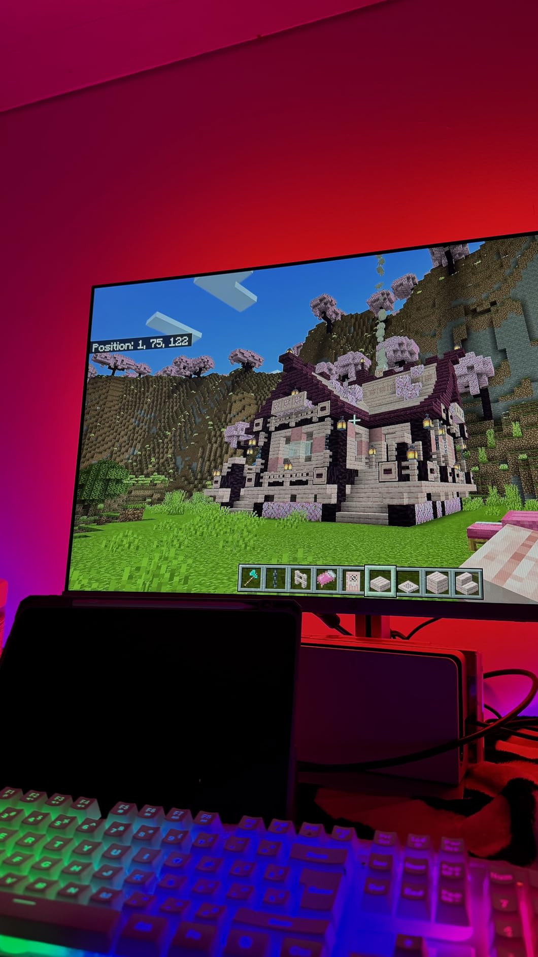 Govee Smart LED Light Bars, Work with Alexa and Google Assistant, RGBICWW WiFi TV Backlights with Scene and Music Modes for Gaming, Pictures, PC, Room Decoration Customer Review Govee Smart LED Light Bars, Work with Alexa and Google Assistant, RGBICWW WiFi TV Backlights with Scene and Music Modes for Gaming, Pictures, PC, Room Decoration - Customer Photo 1