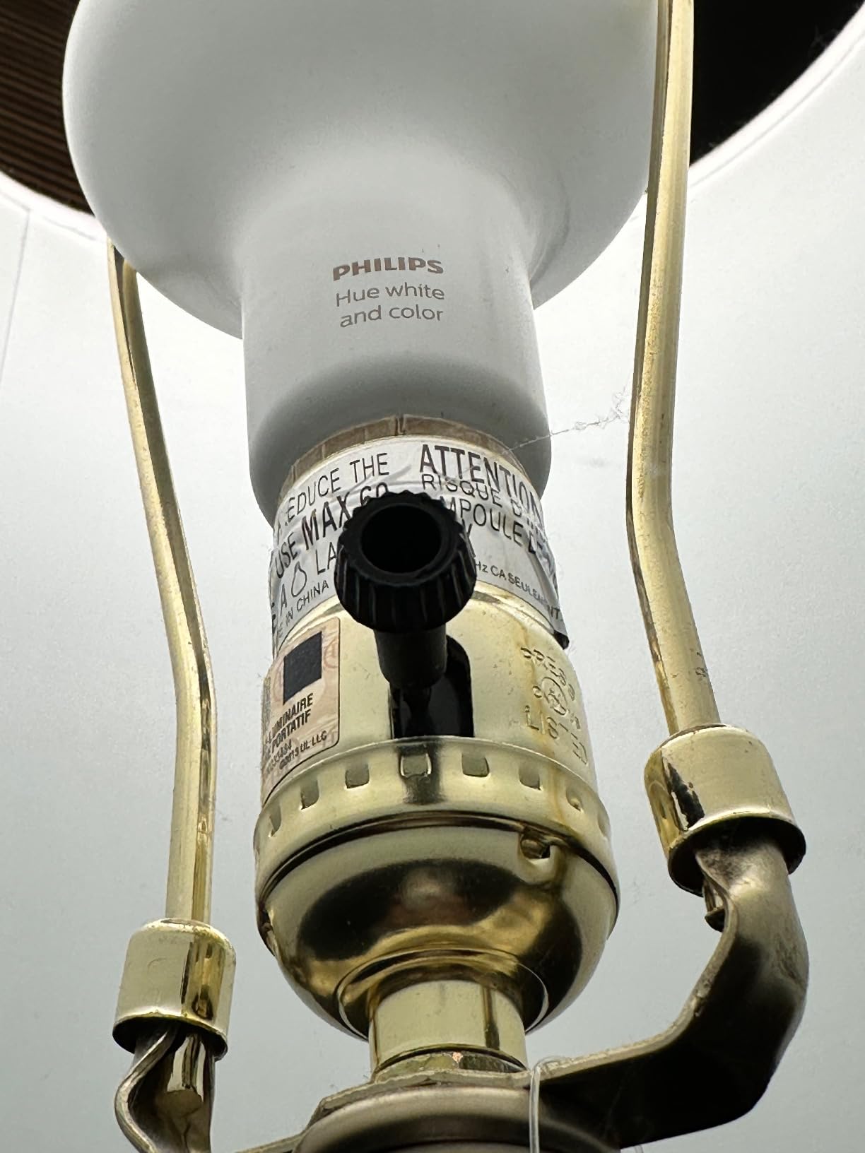 Philips Hue Smart Light Bulbs Starter Kit, Includes (1) Bridge, (2) 60W A19 Bulbs, White and Color Ambiance LED Color Changing Lights, 800LM, E26, Control with App or Voice Assistant Customer Review Philips Hue Smart Light Bulbs Starter Kit, Includes (1) Bridge, (2) 60W A19 Bulbs, White and Color Ambiance LED Color Changing Lights, 800LM, E26, Control with App or Voice Assistant - Customer Photo 3