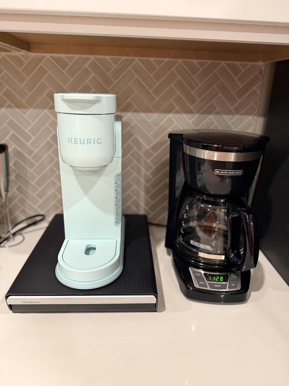 Keurig K-Express Single Serve K-Cup Pod Coffee Maker, 3 Brew Sizes, Strong Button Feature, 42oz Removable Reservoir, Black Customer Review Keurig K-Express Single Serve K-Cup Pod Coffee Maker, 3 Brew Sizes, Strong Button Feature, 42oz Removable Reservoir, Black - Customer Photo 1