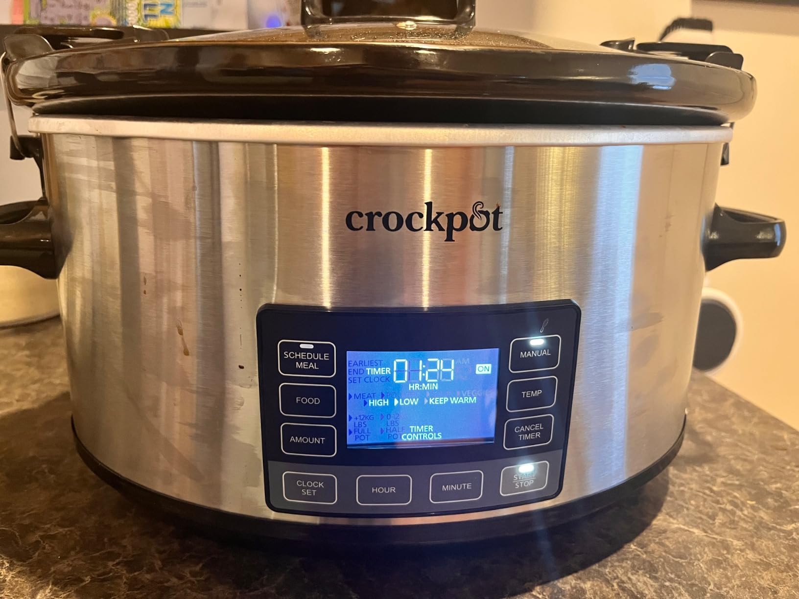 Crock-Pot 7-Quart Slow Cooker, Portable Programmable with Timer, Locking Lid, Stainless Steel; an Essential Kitchen Appliance, Perfect for Families and Gatherings Customer Review Crock-Pot 7-Quart Slow Cooker, Portable Programmable with Timer, Locking Lid, Stainless Steel; an Essential Kitchen Appliance, Perfect for Families and Gatherings - Customer Photo 3