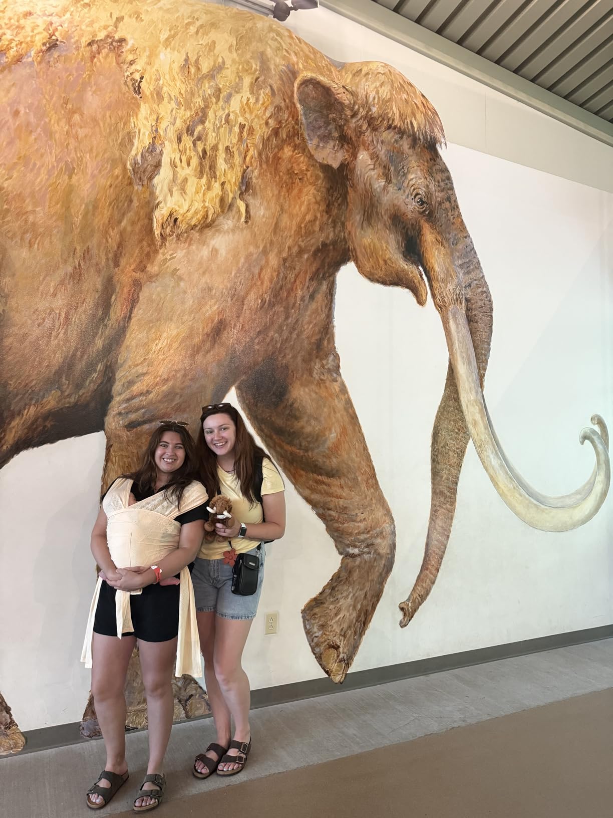 Momcozy Baby Wrap Carrier, Easy to Wear Infant Carrier Slings, Lightweight Hands Free Baby Sling, Adjustable Baby Carriers for Newborn to Toddler 8-35 lbs, Black Customer Review Momcozy Baby Wrap Carrier, Easy to Wear Infant Carrier Slings, Lightweight Hands Free Baby Sling, Adjustable Baby Carriers for Newborn to Toddler 8-35 lbs, Black - Customer Photo 1