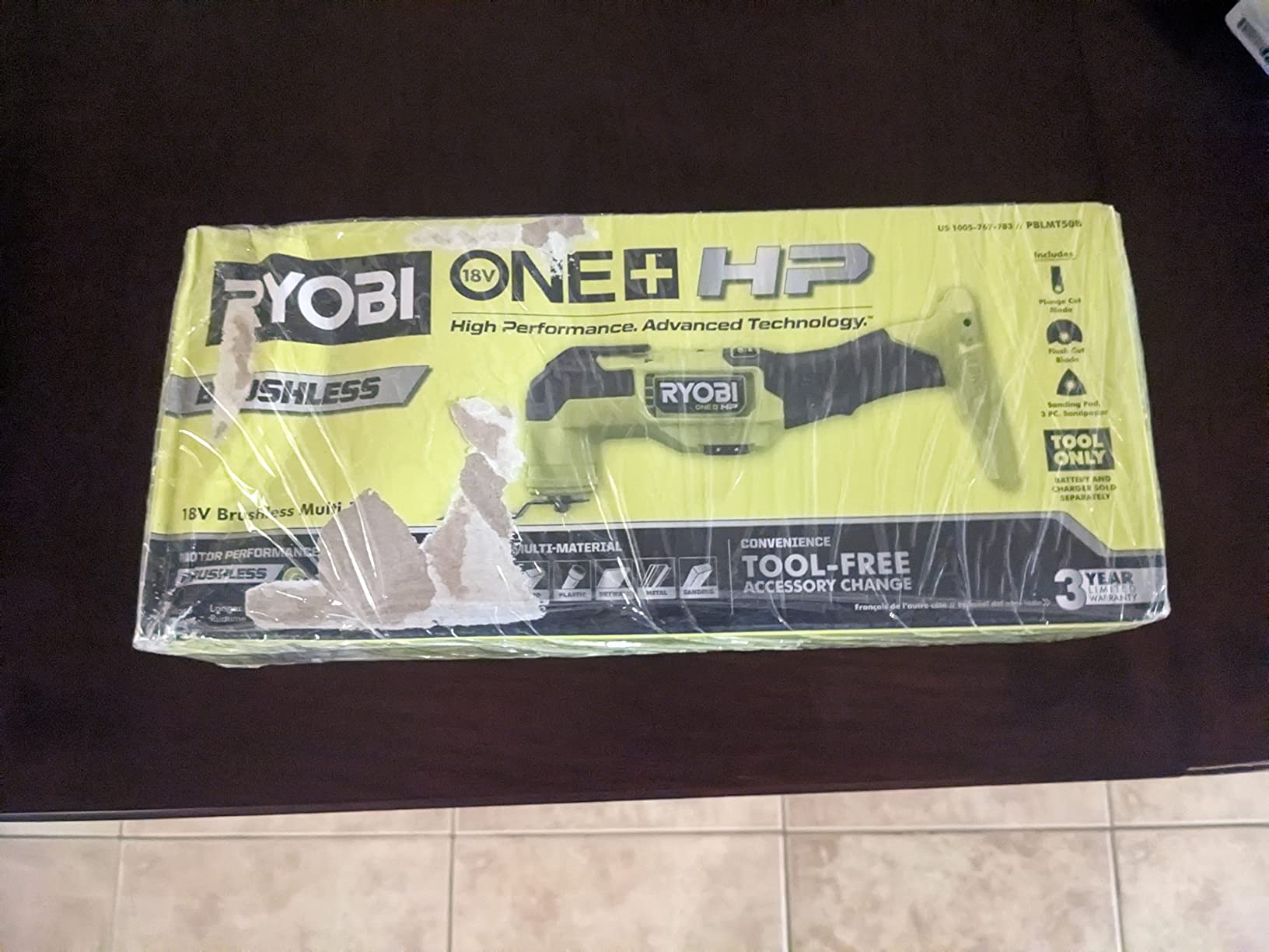 RYOBI PBLMT50B ONE+ HP 18-Volt Brushless Cordless Multi-Tool (Tool Only) - Customer Photo 3