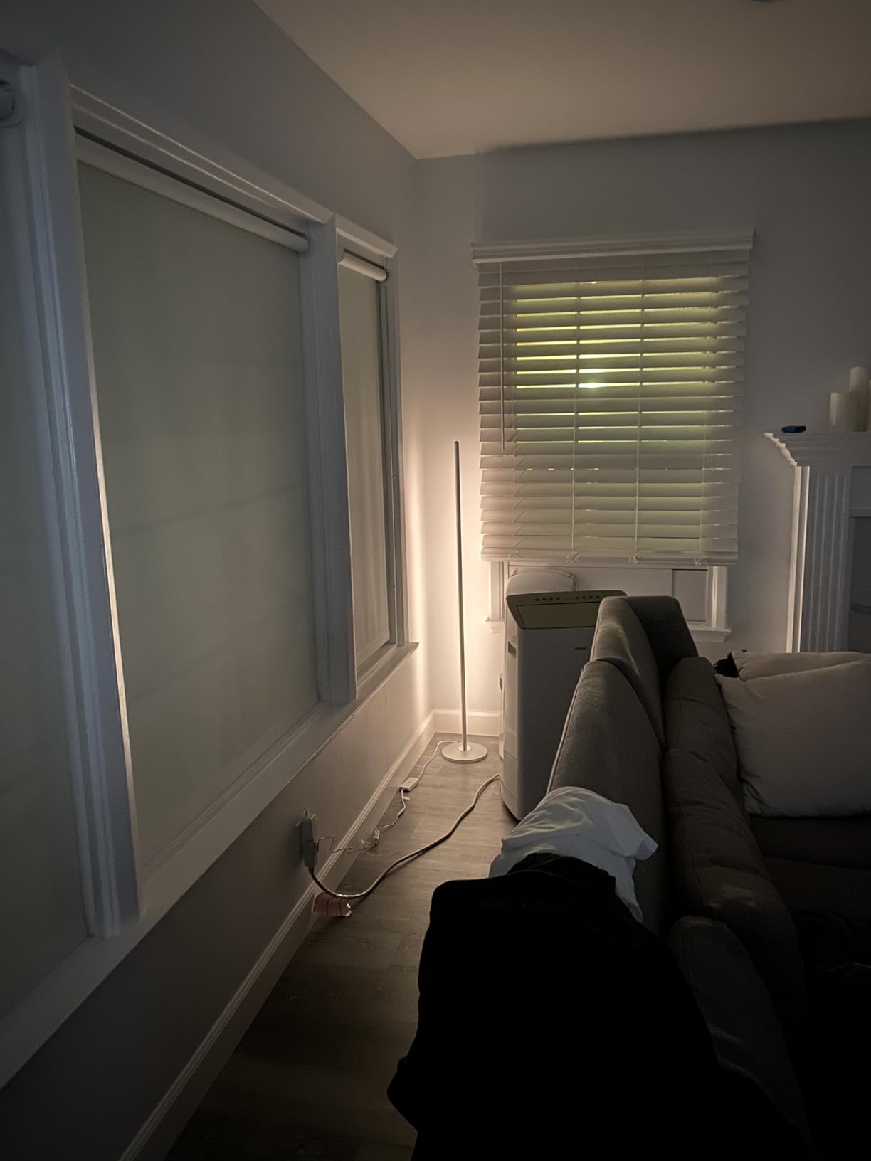 Govee RGBIC Floor Lamp Basic, LED Corner Lamp Works with Alexa, 1000 Lumen Smart Modern Floor Lamp with Music Sync and 16 Million DIY Colors, Color Changing Standing Lamp for Bedroom Living Room Black Customer Review Govee RGBIC Floor Lamp Basic, LED Corner Lamp Works with Alexa, 1000 Lumen Smart Modern Floor Lamp with Music Sync and 16 Million DIY Colors, Color Changing Standing Lamp for Bedroom Living Room Black - Customer Photo 2