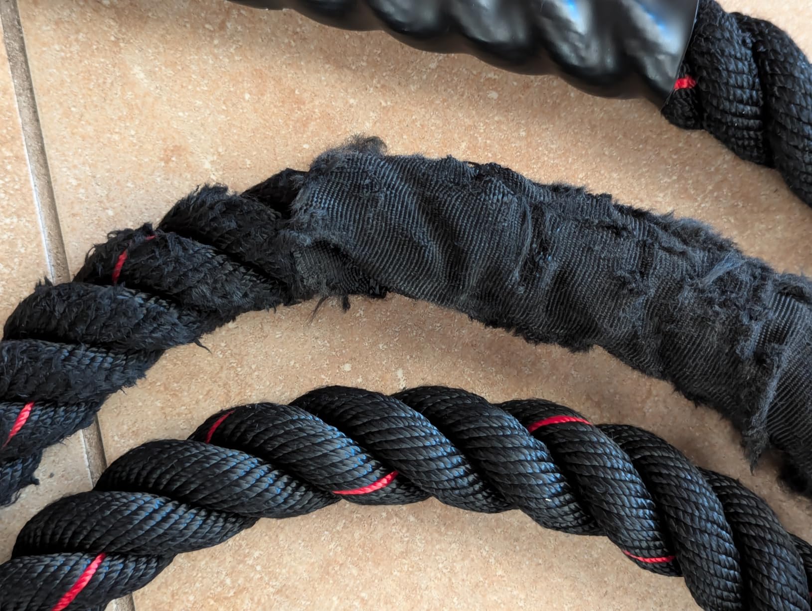 HPYGN Jump Rope, Weighted Jump Rope for Men women, 2.8lb 3.8lb 5lb Heavy Skipping Rope for Exercise, Adult Jumpropes for Home Workout, Improve Strength and Building Muscle,Total Body Workout Equipment - Customer Photo 3