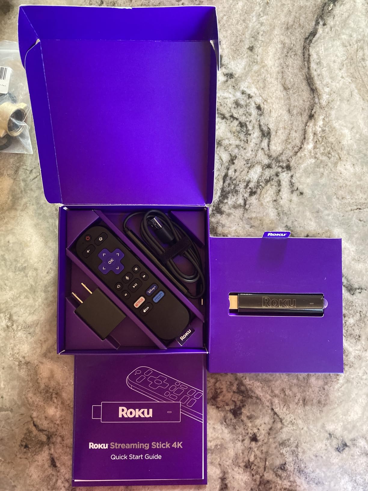 Roku Streaming Stick 4K - HDR & Dolby Vision Roku Streaming Device for TV with Voice Remote & Long-Range Wi-Fi - Free & Live TV Customer Review Roku Streaming Stick 4K - HDR & Dolby Vision Roku Streaming Device for TV with Voice Remote & Long-Range Wi-Fi - Free & Live TV - Customer Photo 5