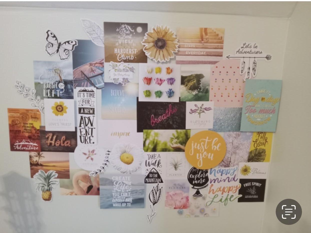 Hapinest DIY Wall Collage Kit for Tween and Teen Girls, Gifts for Ages 10 11 12 13 14 Years Old and Up Cute Trendy Bedroom Room Décor - Customer Photo 2
