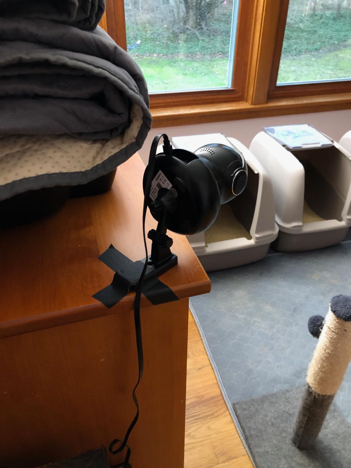 litokam 2K Indoor Security Camera, 360° Cameras for Home Security Indoor with Motion Detection, Pet Cam with Phone App, Baby Monitor-Night Vision Customer Review litokam 2K Indoor Security Camera, 360° Cameras for Home Security Indoor with Motion Detection, Pet Cam with Phone App, Baby Monitor-Night Vision - Customer Photo 1