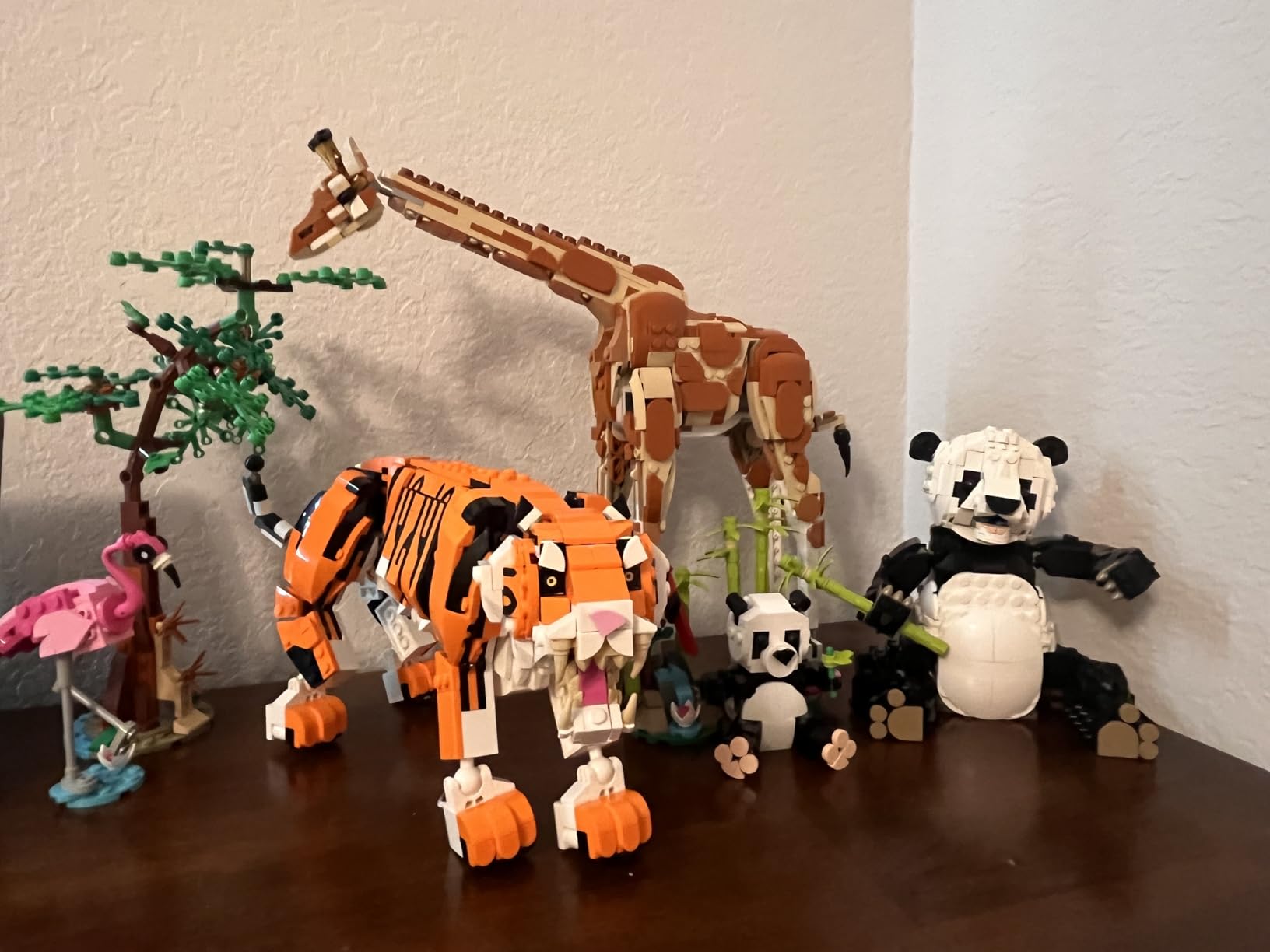 LEGO Creator 3 in 1 Majestic Tiger Building Set, Transforms from Tiger to Panda or Koi Fish Set, Animal Figures, Collectible Building Toy, Gifts for Kids, Boys & Girls 9 Plus Years Old, 31129 - Customer Photo 3