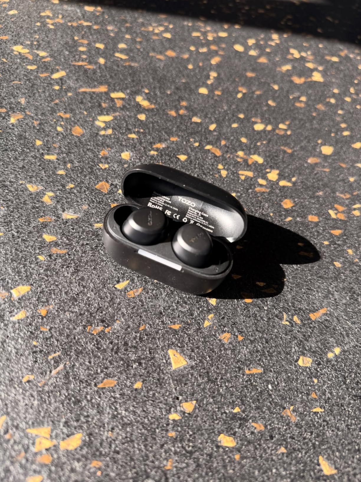 TOZO A1 Wireless Earbuds Bluetooth 5.3 Light Weight in Ear IPX5 Waterproof Headphones 2 Mic for AI Calls, Immersive Premium Sound Bass Headset with Charging Case, 32 Presets EQ Customization via App Customer Review TOZO A1 Wireless Earbuds Bluetooth 5.3 Light Weight in Ear IPX5 Waterproof Headphones 2 Mic for AI Calls, Immersive Premium Sound Bass Headset with Charging Case, 32 Presets EQ Customization via App - Customer Photo 5