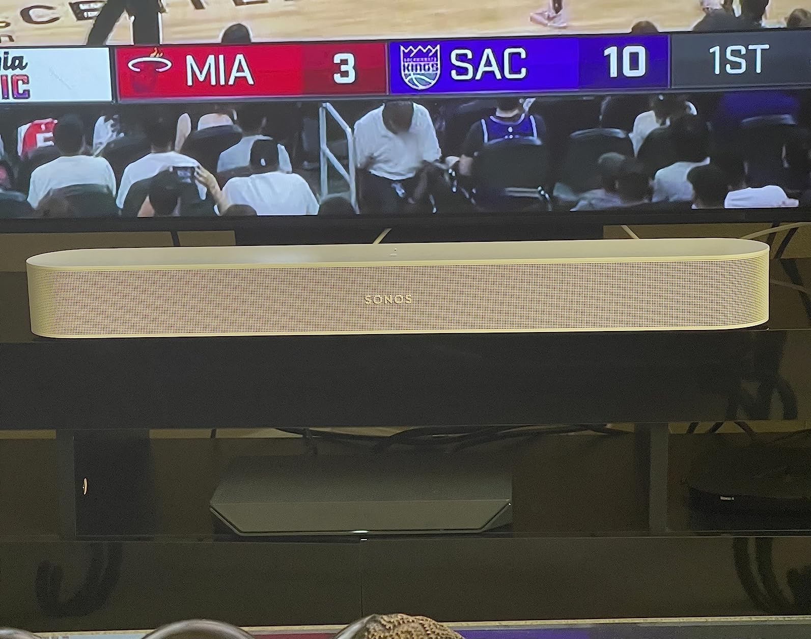 Sonos Beam Gen 2 - Black - Soundbar with Dolby Atmos Customer Review Sonos Beam Gen 2 - Black - Soundbar with Dolby Atmos - Customer Photo 1