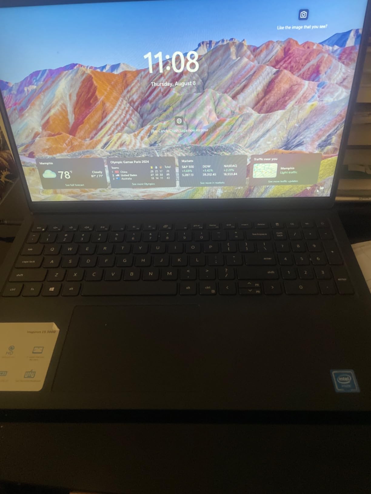 Dell Inspiron 15 3511 15.6 Inch Laptop, Full HD LED Non-Touch WVA Display - Intel Core i3-1115G4, 8GB DDR4 RAM, 256GB SSD, UHD Graphics, Windows 11 Home - Carbon Black Customer Review Dell Inspiron 15 3511 15.6 Inch Laptop, Full HD LED Non-Touch WVA Display - Intel Core i3-1115G4, 8GB DDR4 RAM, 256GB SSD, UHD Graphics, Windows 11 Home - Carbon Black - Customer Photo 2