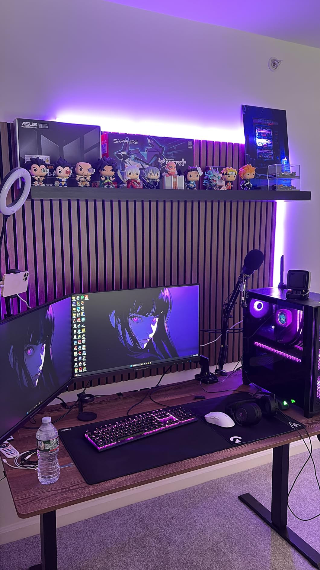 Govee Glide Wall Lights, RGBIC LED Light, Smart Gaming Light Works with Alexa and Google Assistant, RGB Lights Bar, LED Wall Lights for Bedroom, 2 Panels Set (3 Sections/Panel) Customer Review Govee Glide Wall Lights, RGBIC LED Light, Smart Gaming Light Works with Alexa and Google Assistant, RGB Lights Bar, LED Wall Lights for Bedroom, 2 Panels Set (3 Sections/Panel) - Customer Photo 2