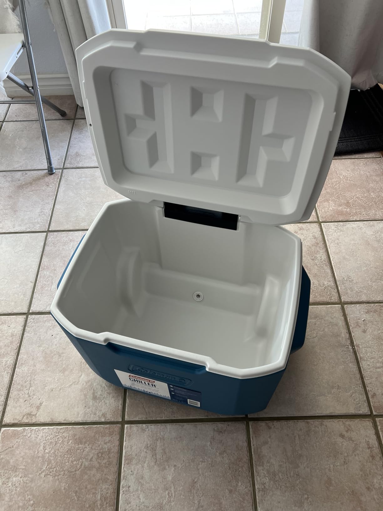 Coleman 60qt Rolling Cooler with Wheels, Insulated Portable Wheeled Chiller with Ice Retention, Made in USA - Customer Photo 2