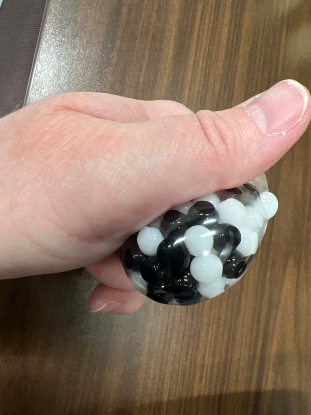 Sticky Stress Balls - Fidget Pack of 8 - Squishy Colorful Sensory Ball Stress Toys - Sticks to Ceiling and Wall - Stress Relief Gift, Party Supplies, Anxiety Relief Items for Adults - Customer Photo 2