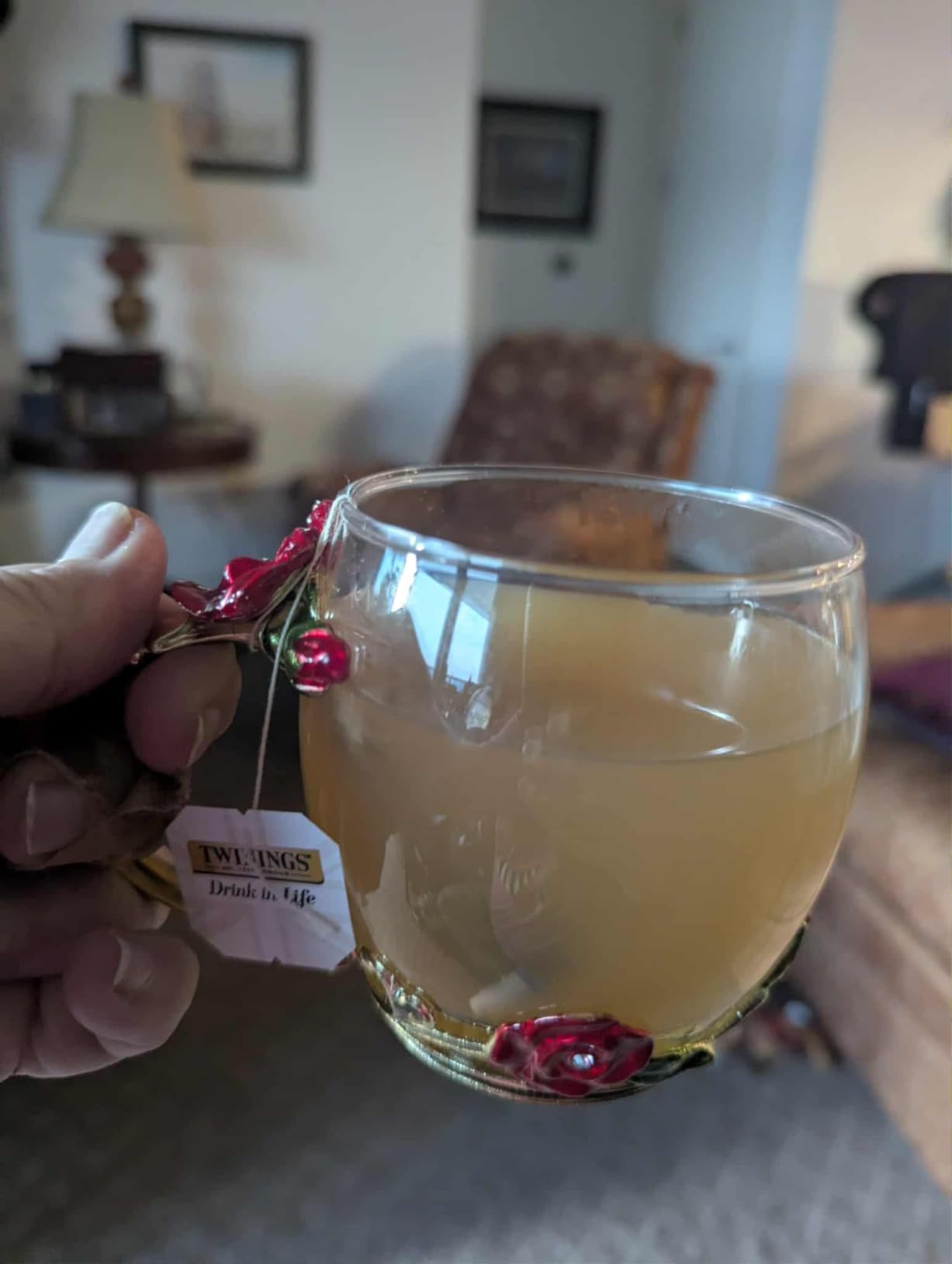 OEAGO Gifts for Mom Women Stocking Stuffers for Women Christmas Glass Coffee Enamels Mug Valentines Day Gifts for Her Girlfriend Wife Best Birthday Valentine's Mothers Day from Daughter Son Tea Cup - Customer Photo 2